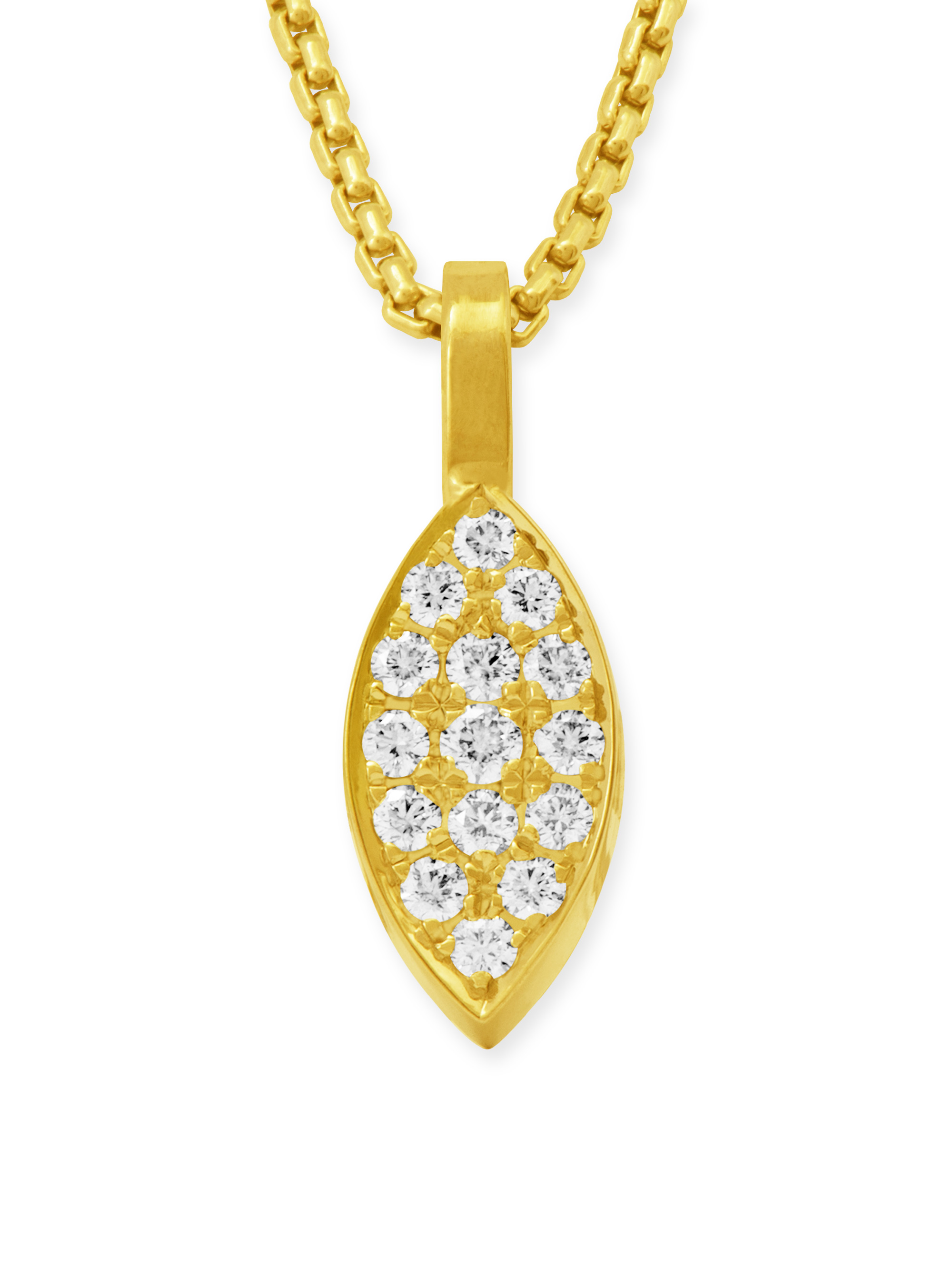 LESER Anhaenger-Navett-Gross-750GG-Brillanten LESER Anhaenger-Navett-Gross-750GG-Brillanten