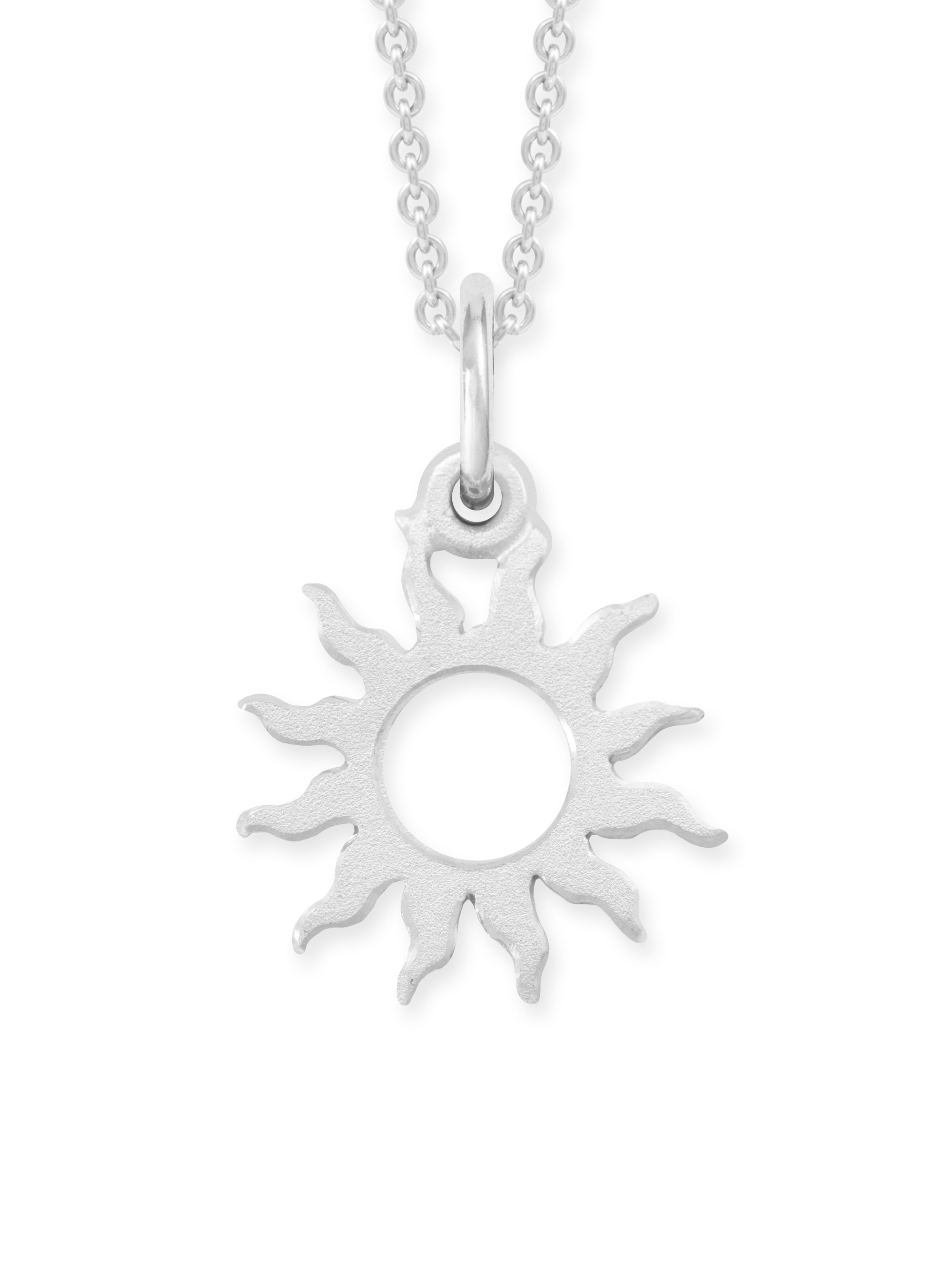 LESER Sonne Mond Strand-Anhaenger-Sonne-925 SIlber