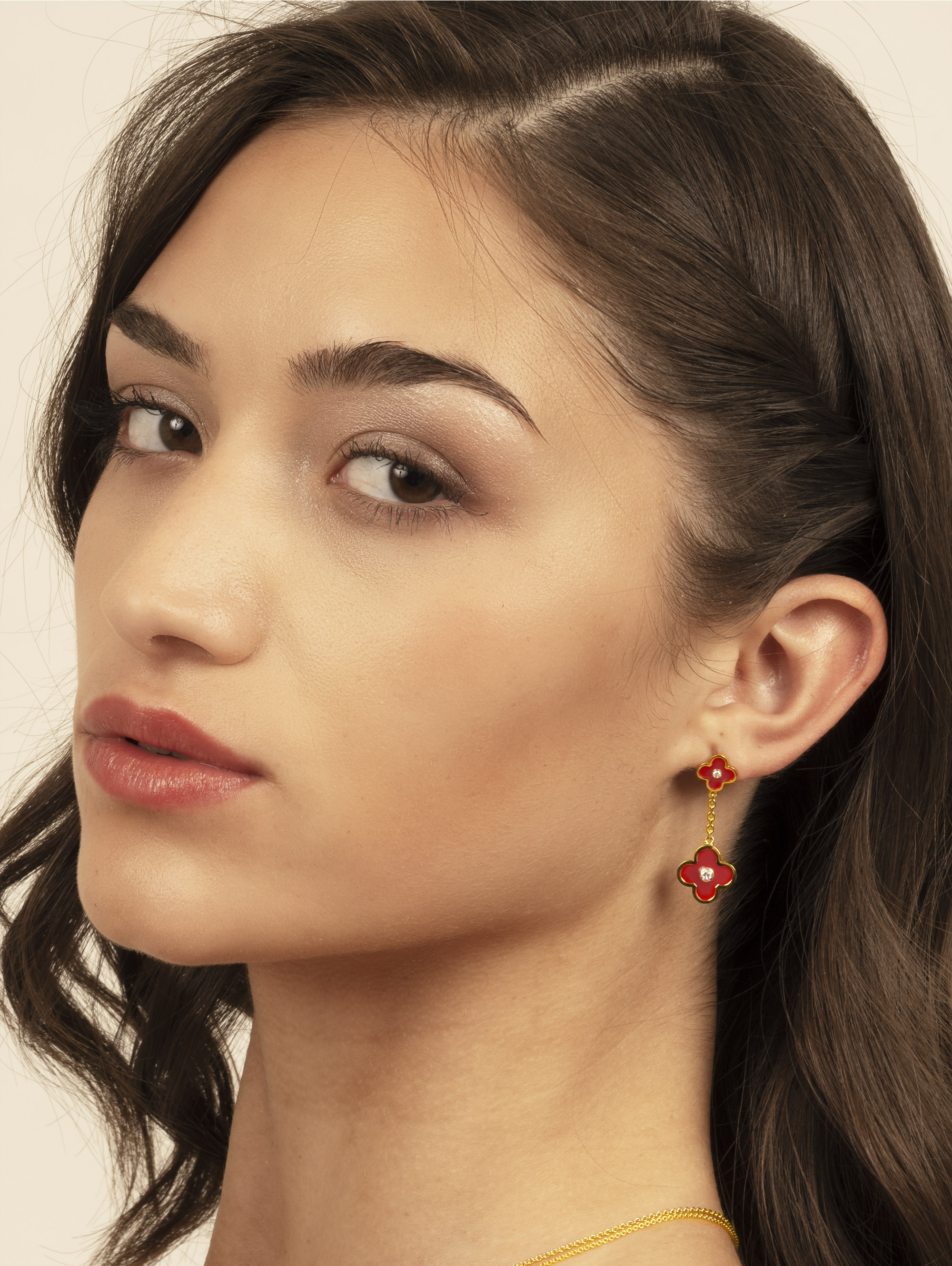 LESER Modelbild- Ohrstecker "Fleur"