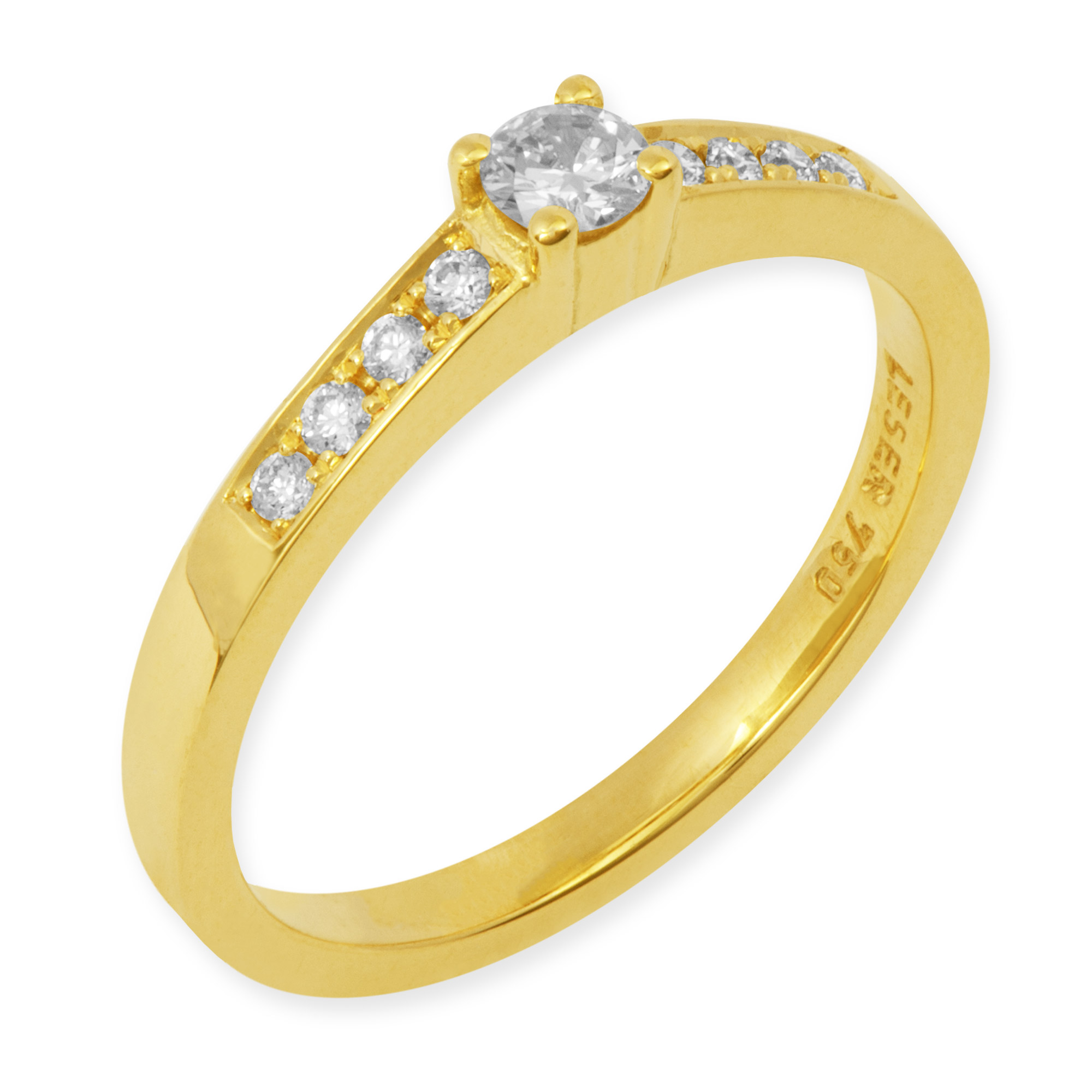 LESER-Solitaer-Ringe-Brillanten-750GG LESER-Solitaer-Ringe-Brillanten-750GG