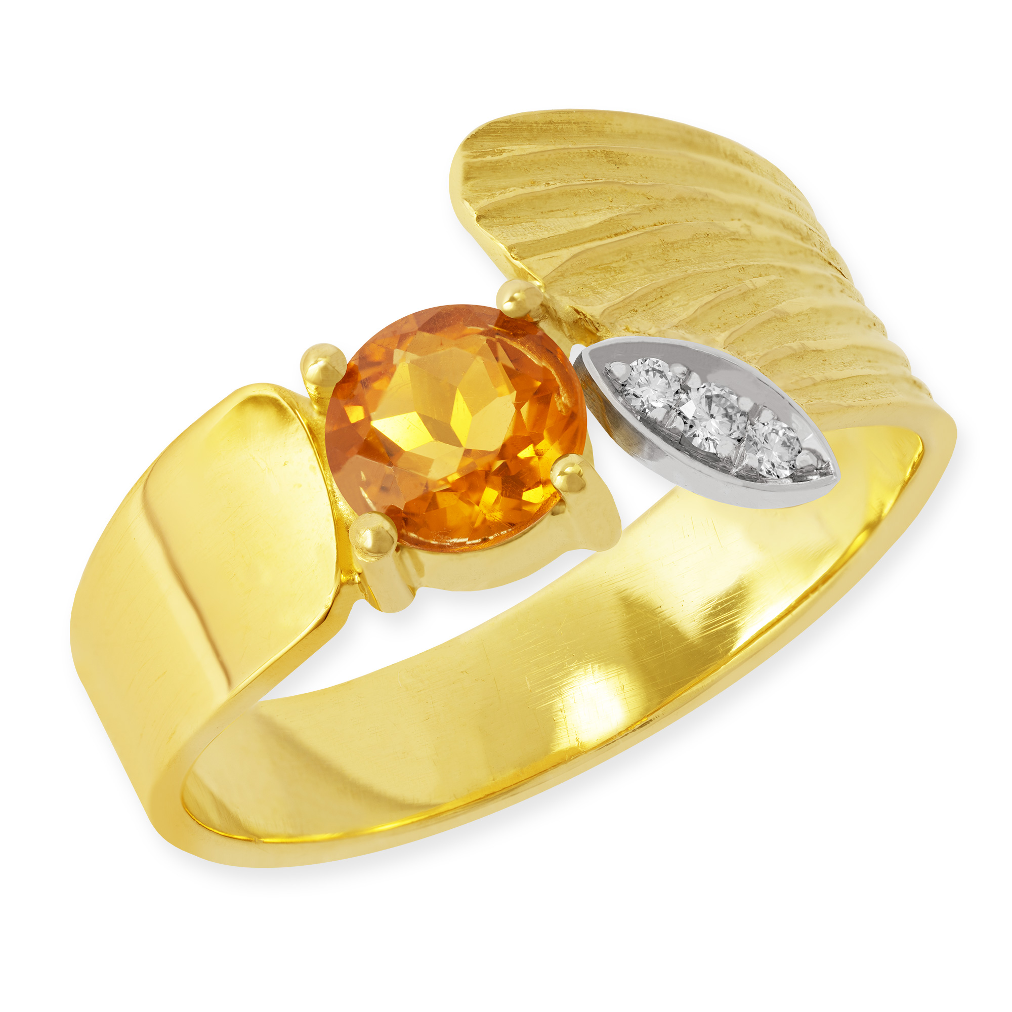 LESER-Ring-Gelbgold-Weißgold-Citrin-122559
