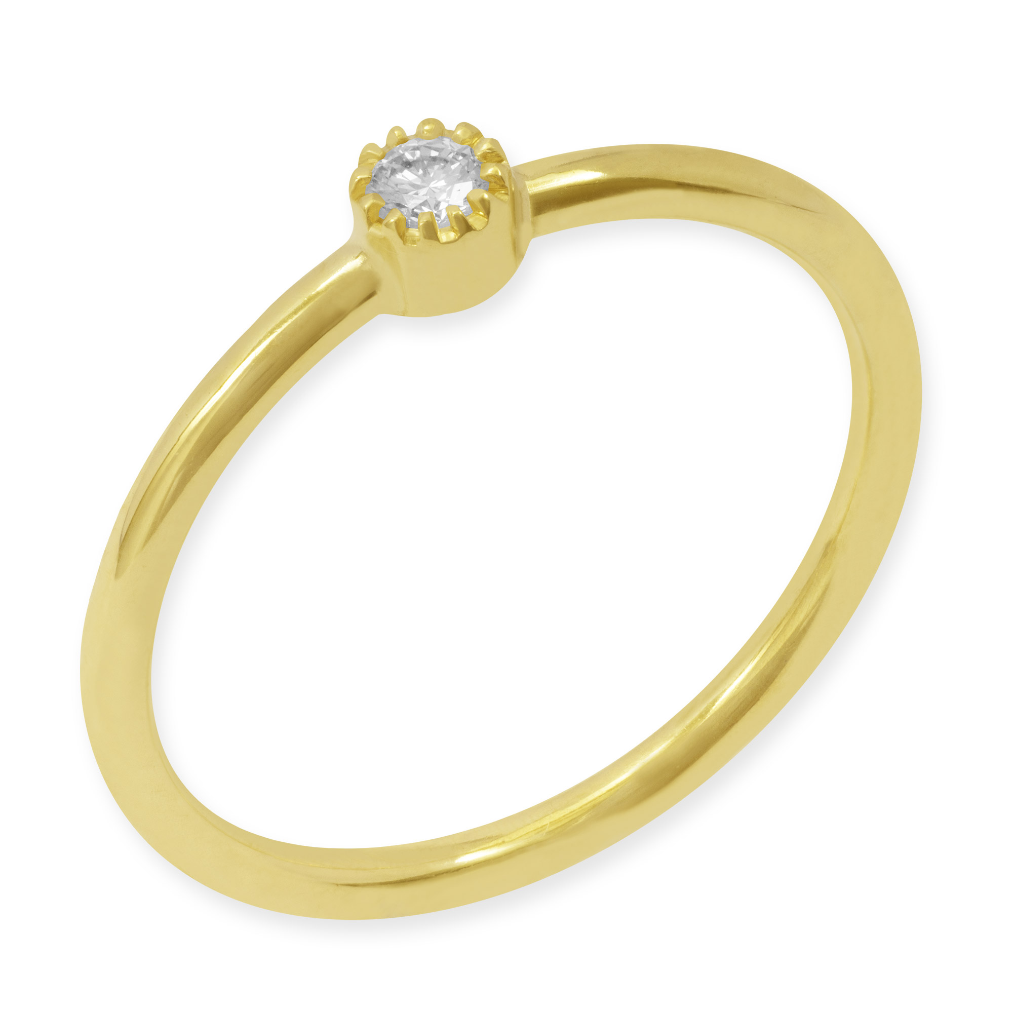 Ring mit Brillant