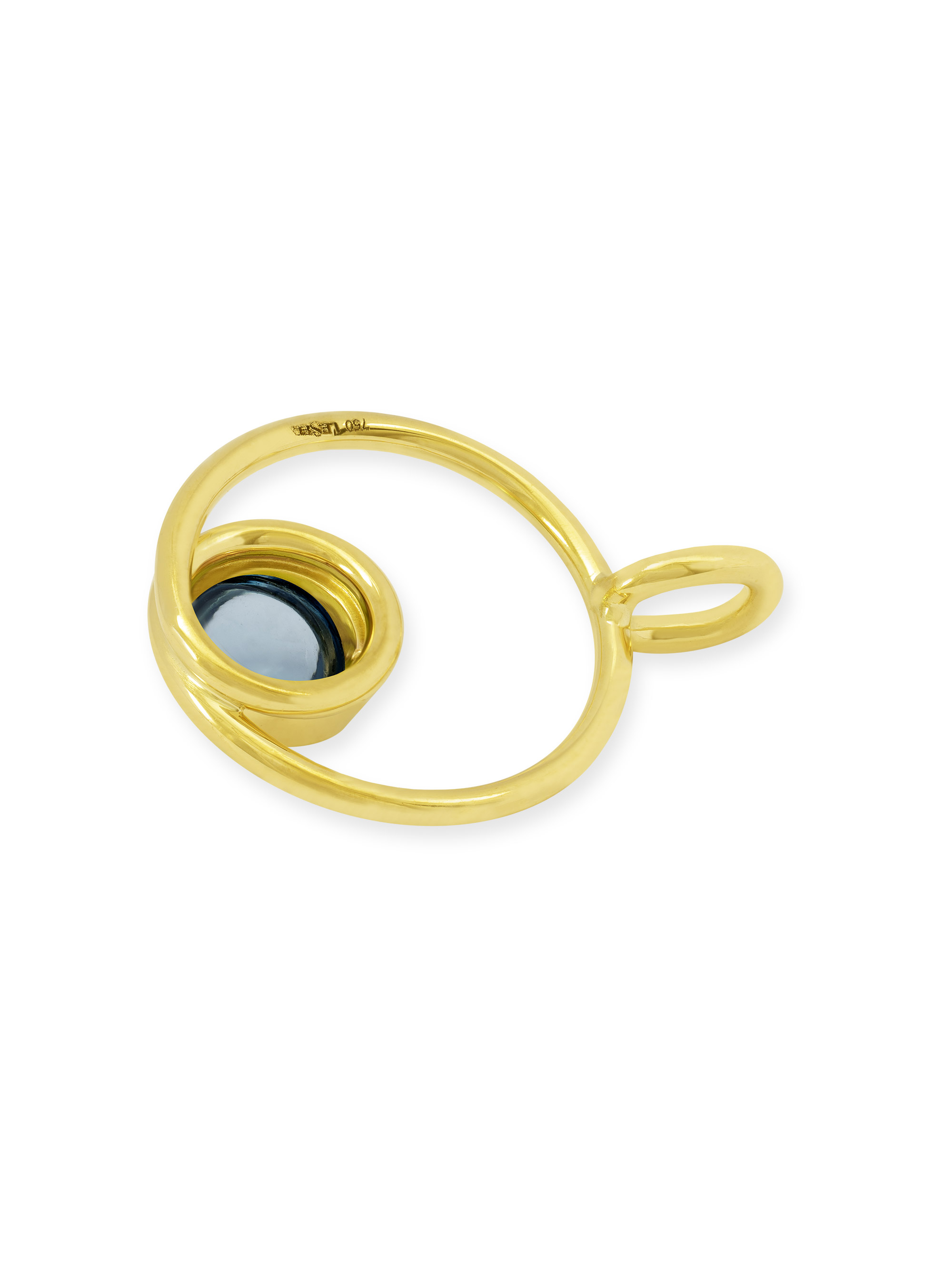 LESER Anhänger-Gelbgold- Topas - 124036