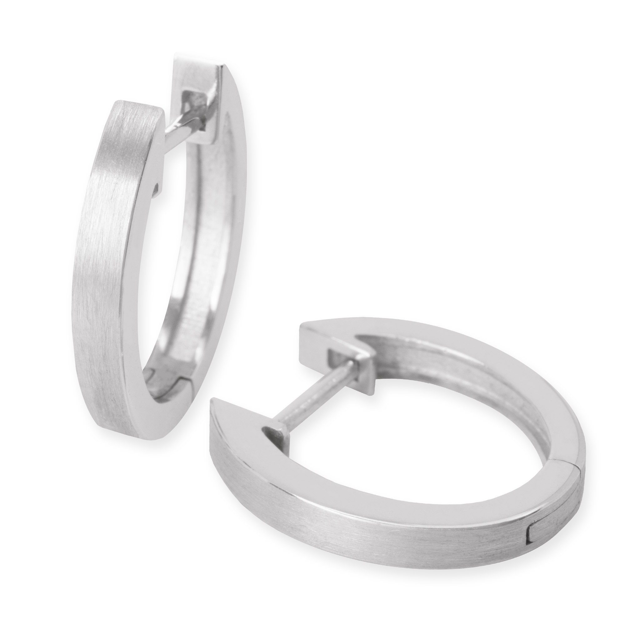 LESER Creolen- 750 Weissgold-106737 LESER Creolen- 750 Weissgold