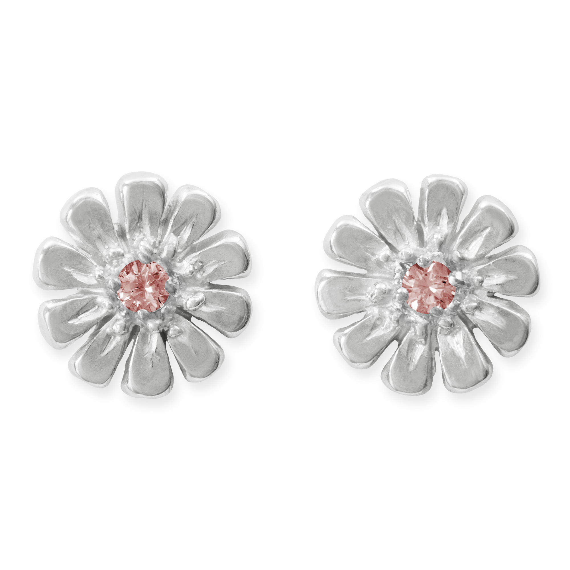 LESER Bluetentraum-Blumen-Ohrringe 750 Weissgold mit Saphir LESER Bluetentraum-Blumen-Ohrringe 750 Weissgold mit Saphir