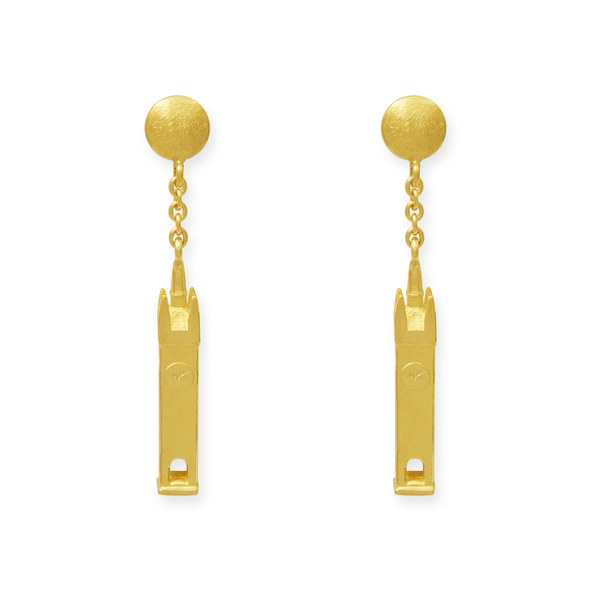LESER Ohrstecker- Stadtturm Gelbgold LESER Ohrstecker- Stadtturm Gelbgold