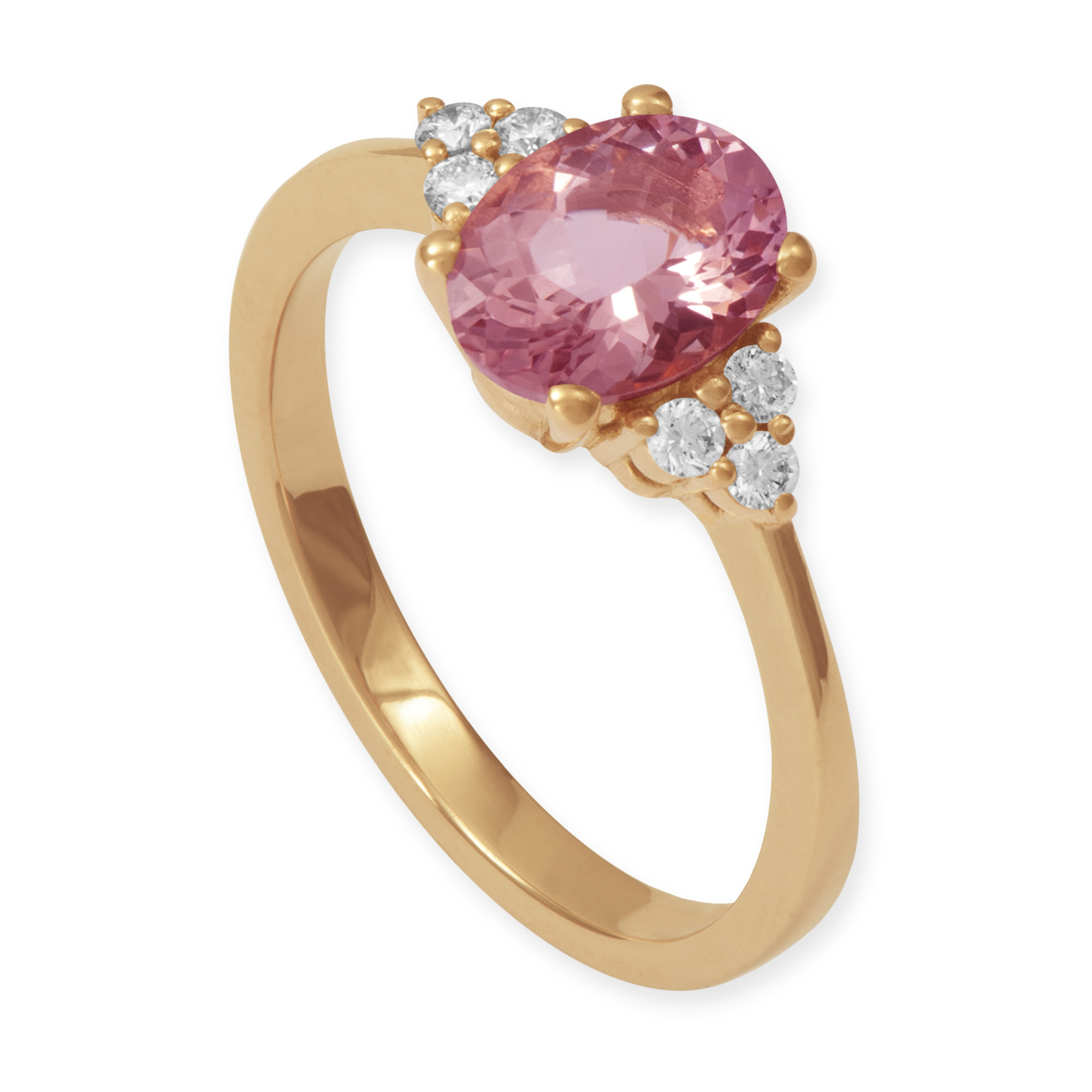 LESER Ring-Morganit 750 Rosegold-114420 LESER Ring-Morganit 750 Rosegold