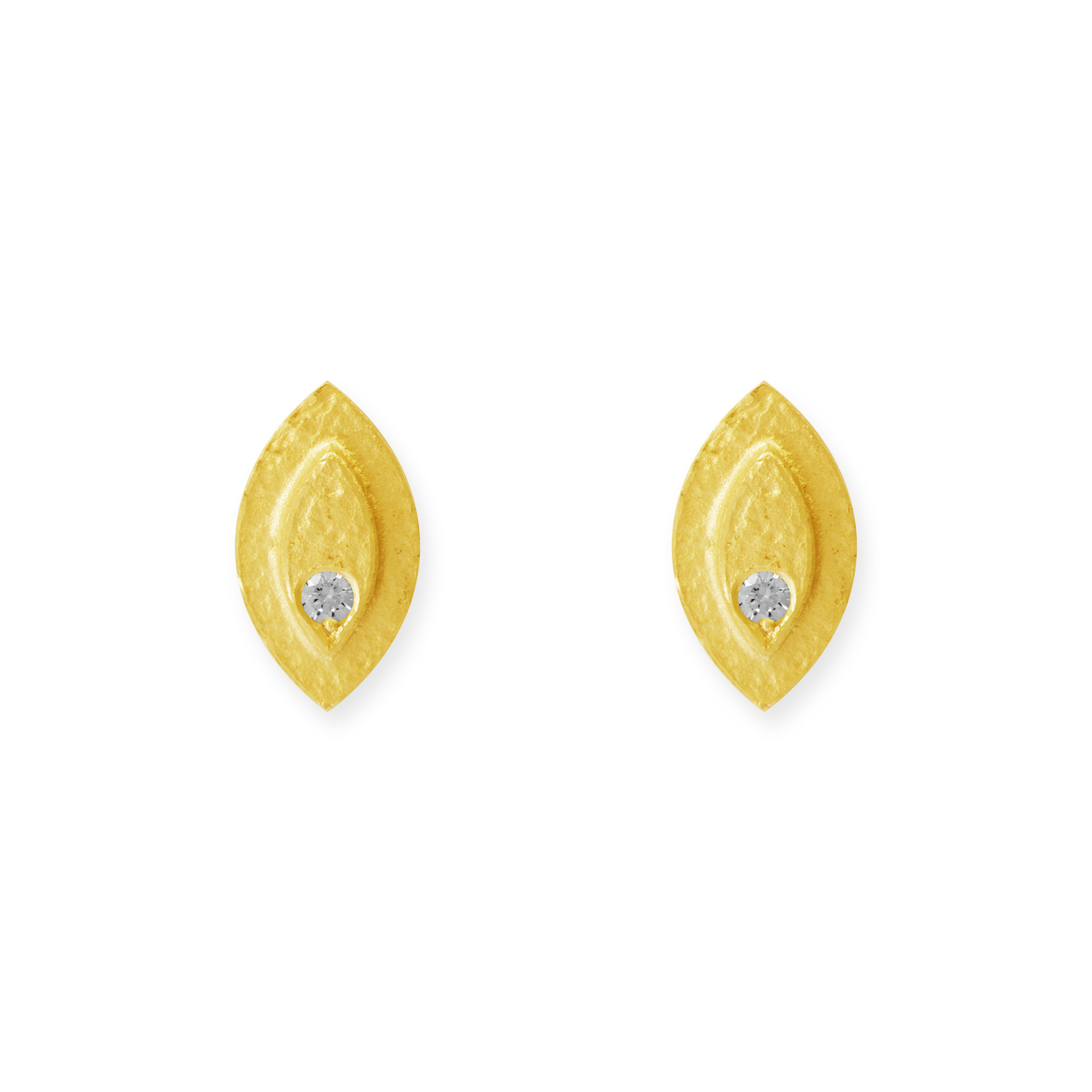 LESER Ohrstecker- Navette Gelbgold LESER Ohrstecker- Navette Gelbgold