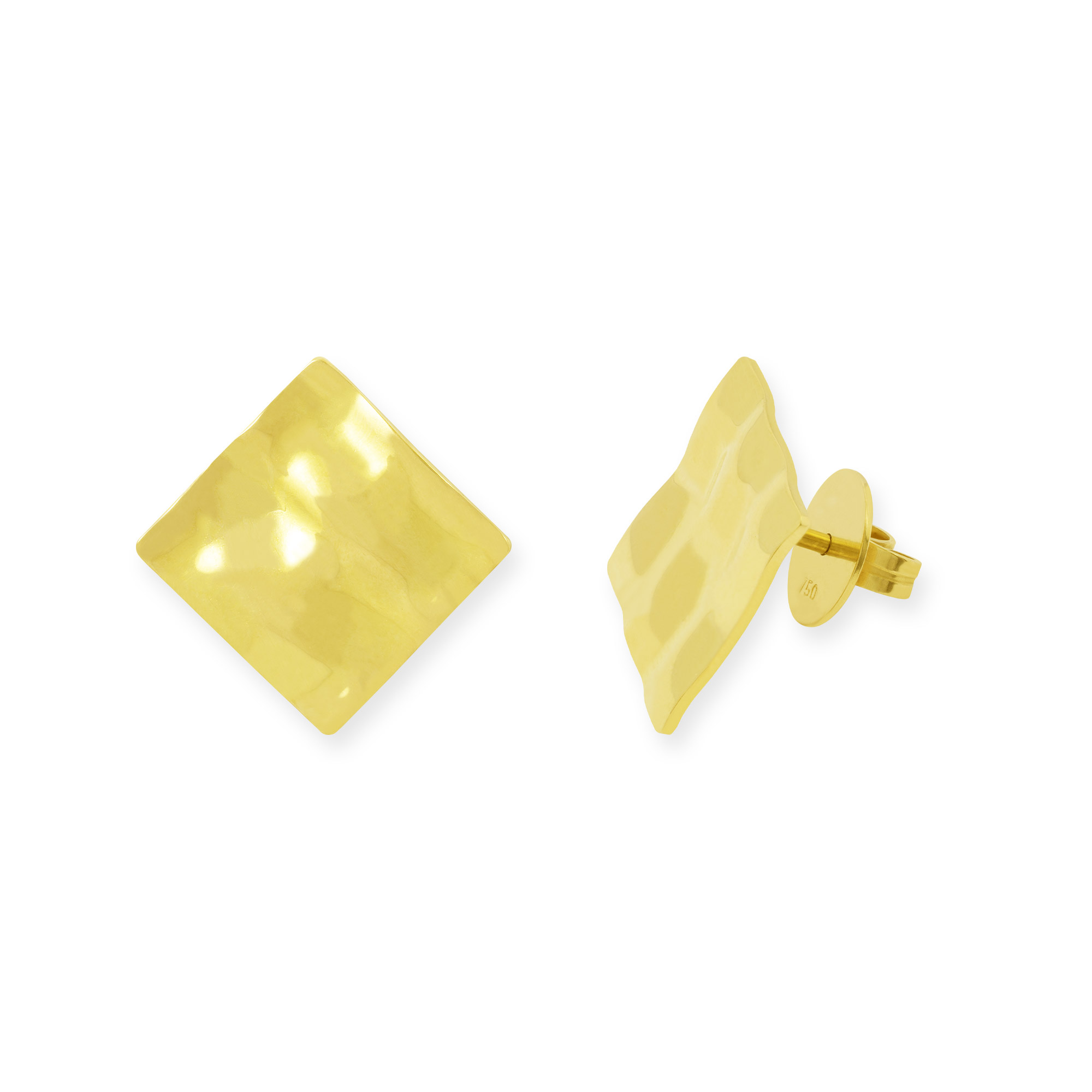 LESER Ohrstecker - Gelbgold - 124111