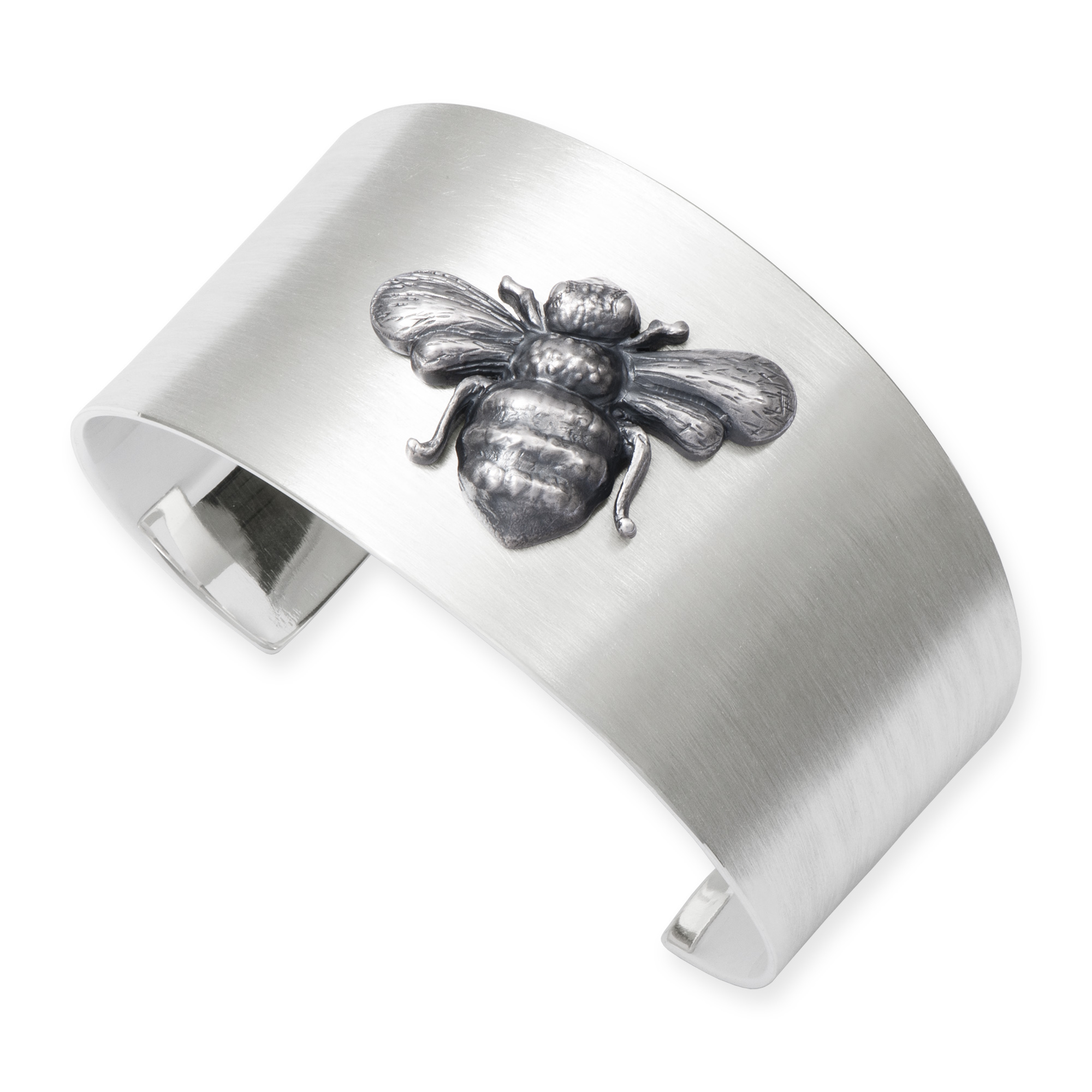 LESER Biene-Armspange 925 Silber oxydiert LESER Biene-Armspange 925 Silber oxydiert