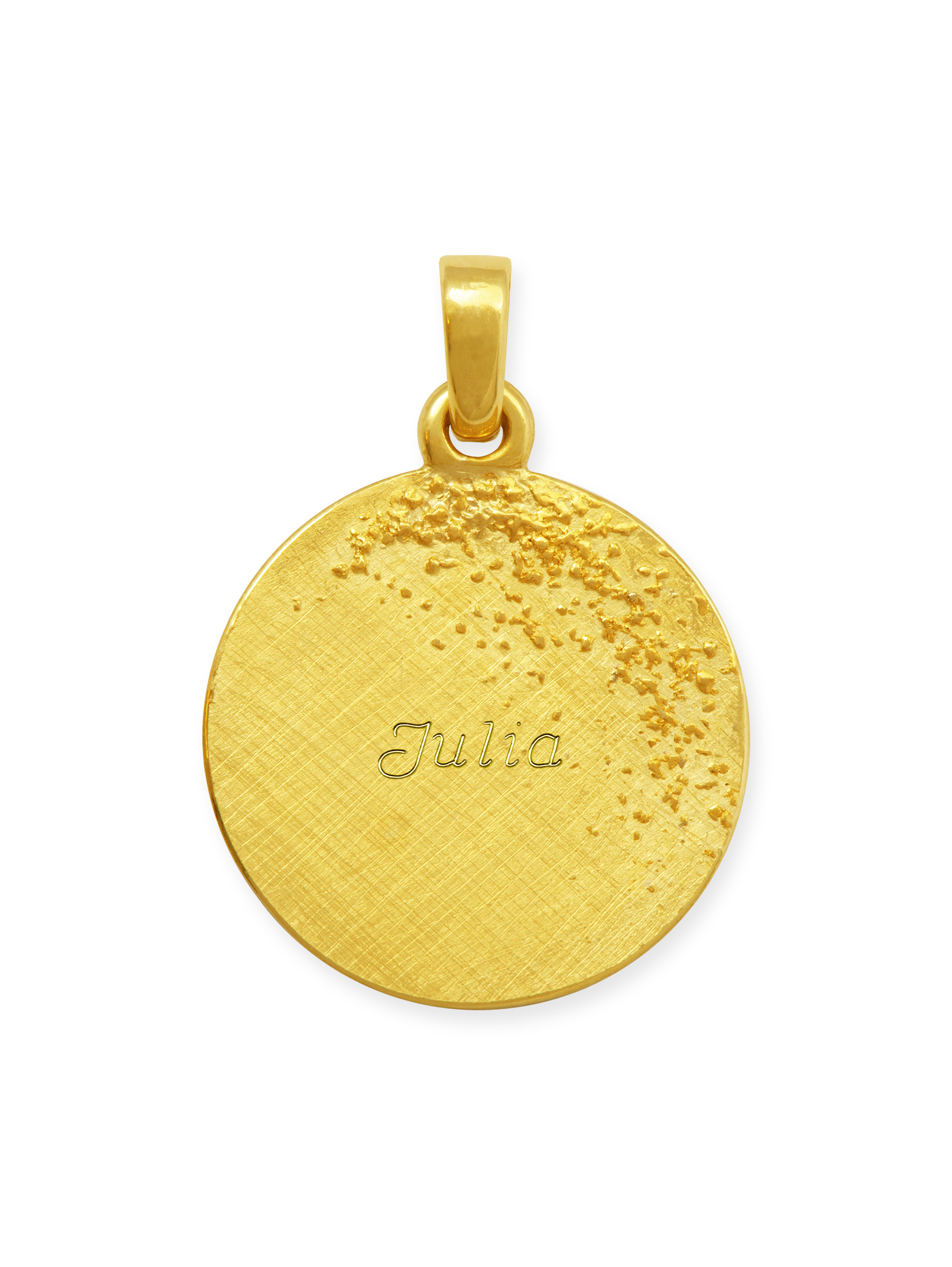 LESER Gravur Anhänger- 750 Gelbgold-Beispiel LESER Gravur Anhänger- 750 Gelbgold-Beispiel