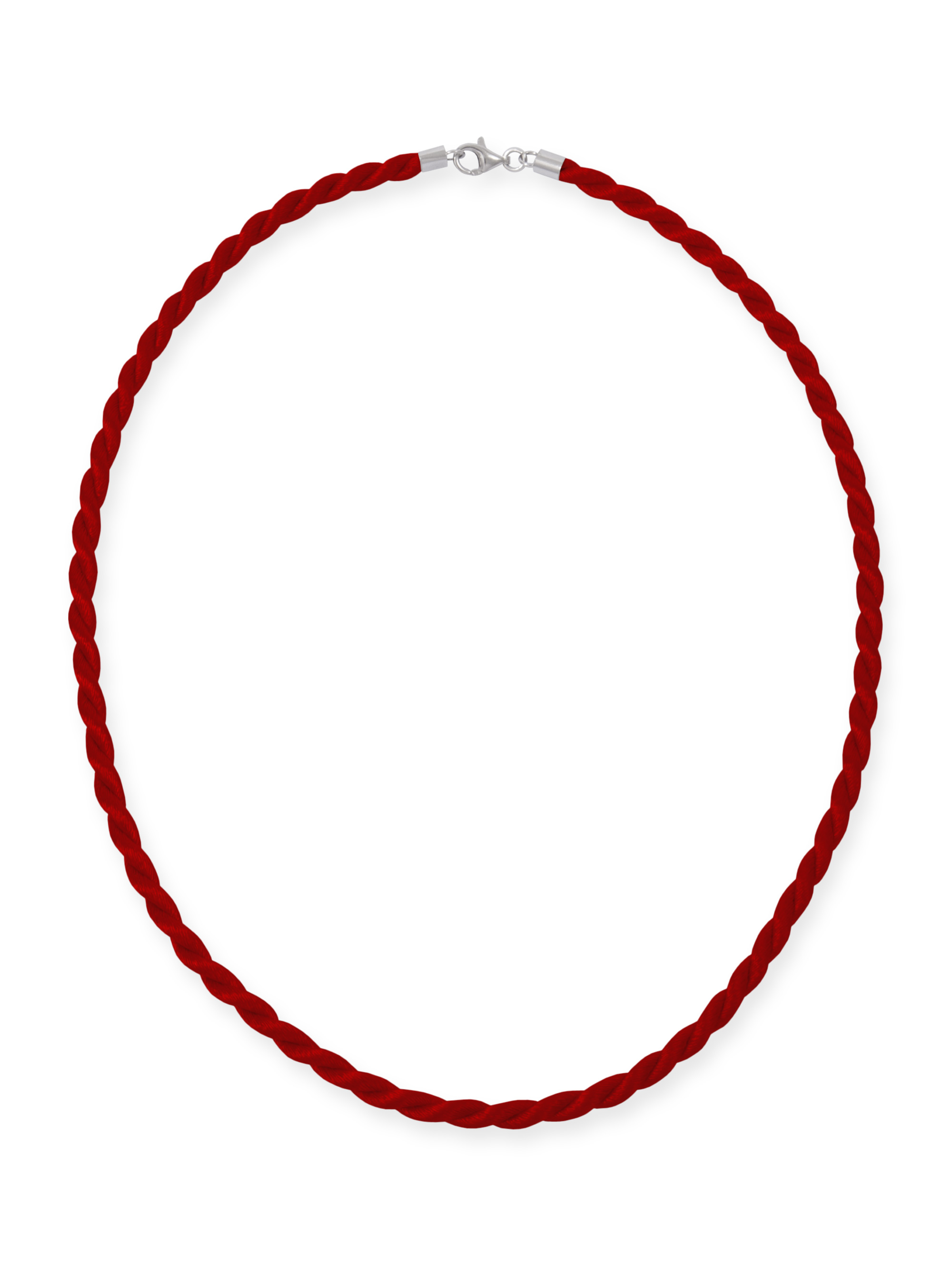 LESER Satinkordel-Kette-Rot