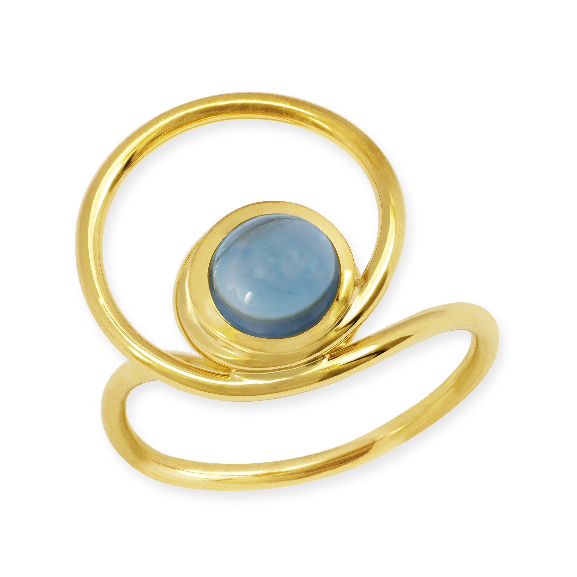 LESER Ring-Gelbgold- Topas - 124040