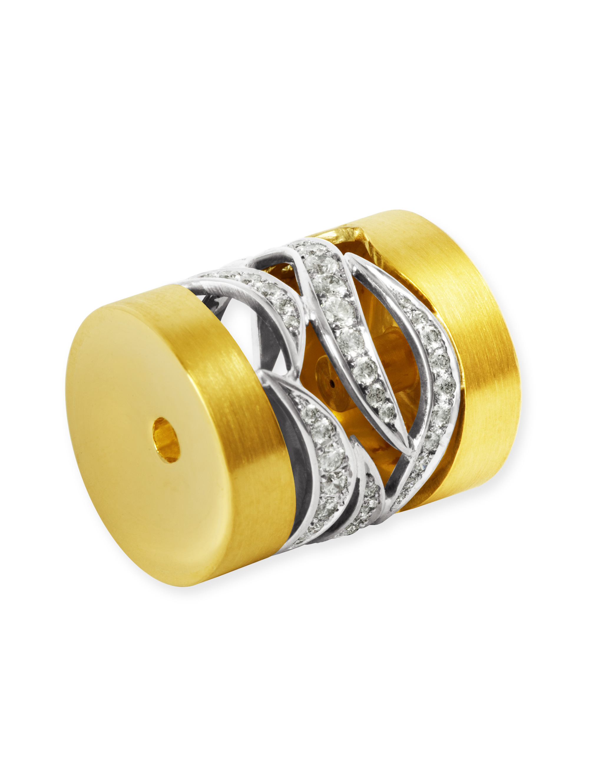 LESER Patentschließe- 750 Gelbgold Brillanten-118813 LESER Patentschließe- 750 Gelbgold Brillanten