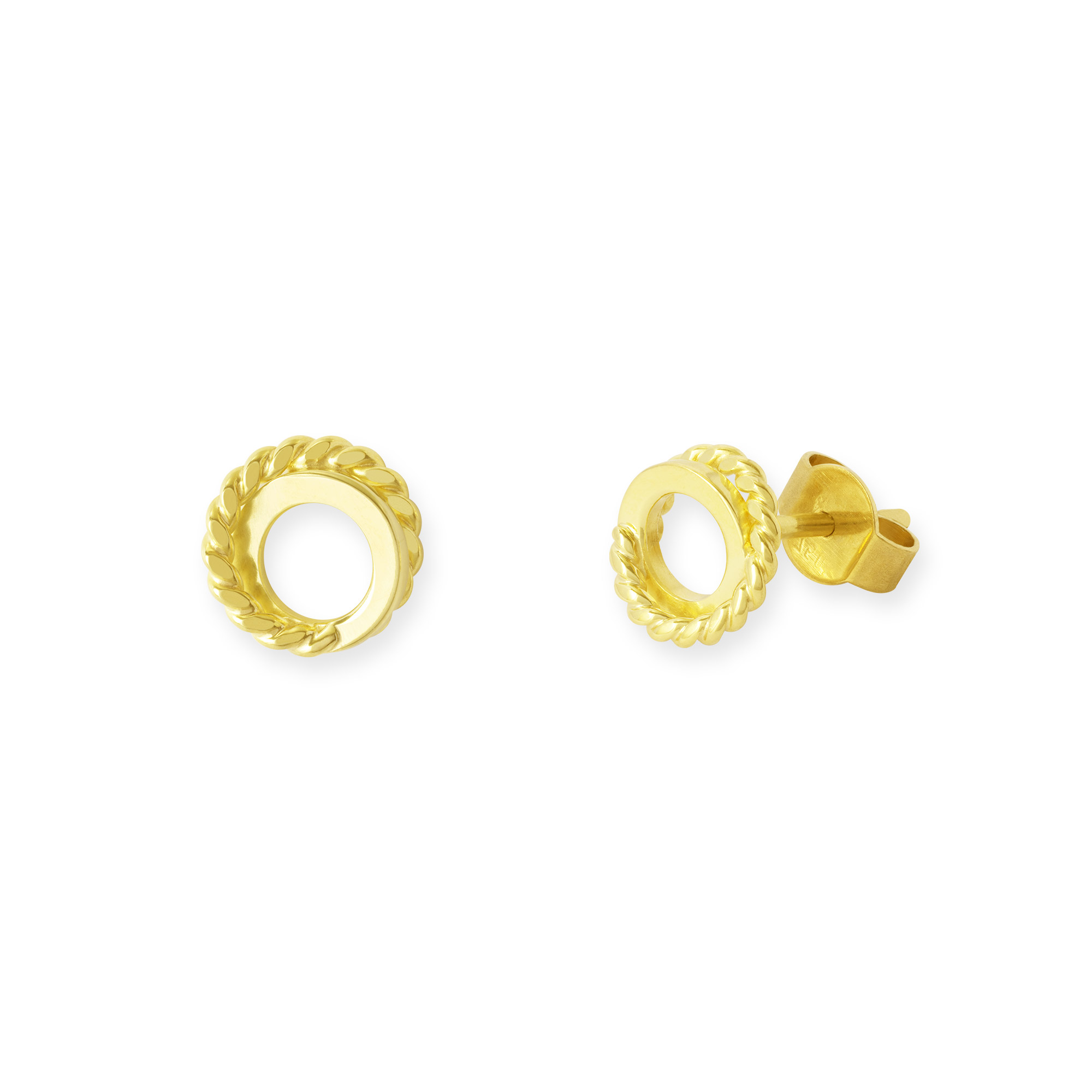 LESER Ohrstecker-750Gelbgold-123092