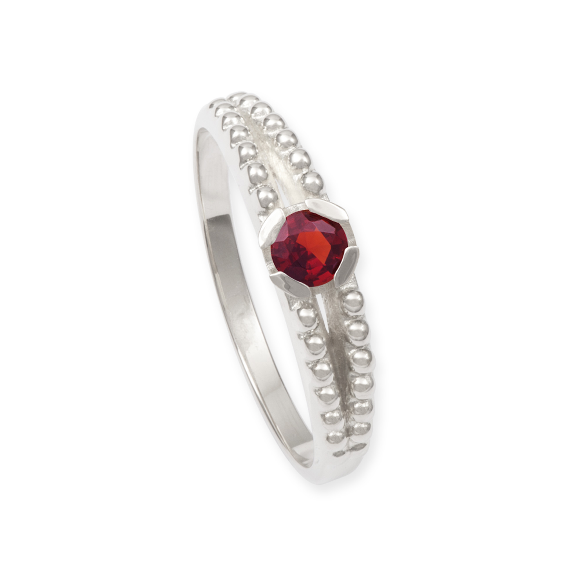 LESER Dirndlschmuck-Ring-925Silber-Granat LESER Dirndlschmuck-Ring-925Silber-Granat