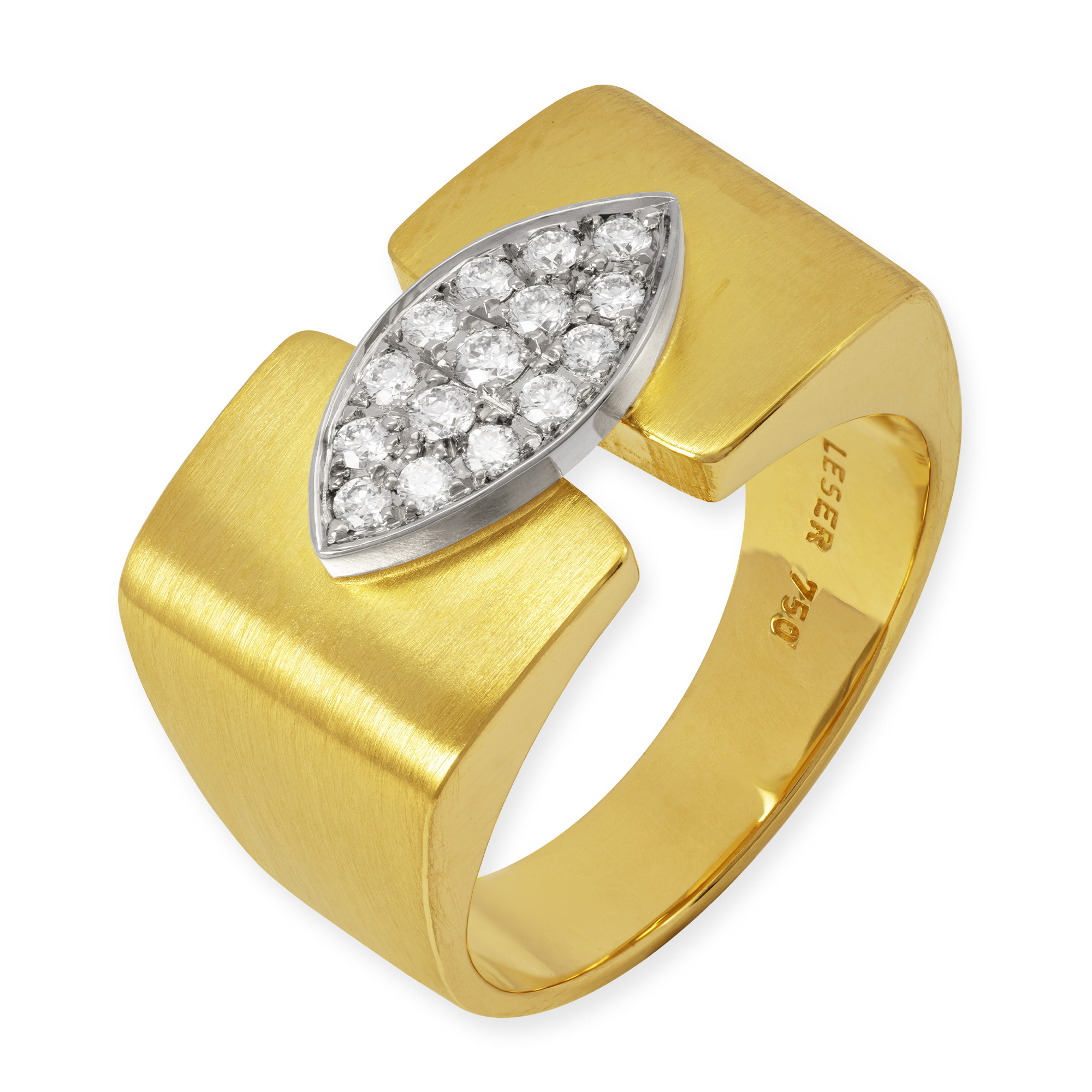 JungerLuxus-L1157-L1061-750Gelbgold-750Weißgold-Brillanten-122481 JungerLuxus-L1157-L1061-750Gelbgold-750Weißgold-Brillanten-122481