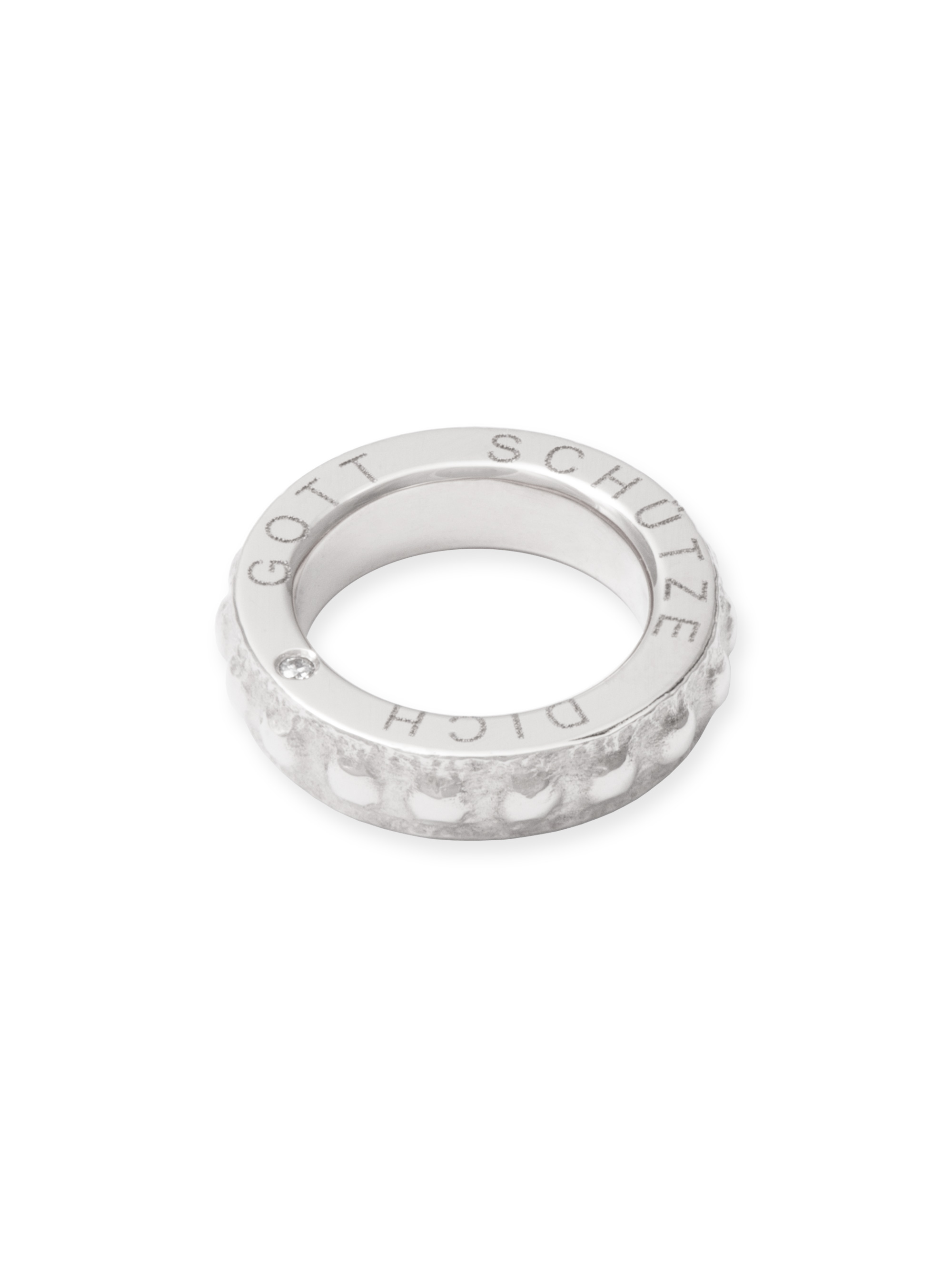 LESER Anhaenger- Taube 925 Silber 750 Weissgold LESER Anhaenger- Taube 925 Silber 750 Weissgold