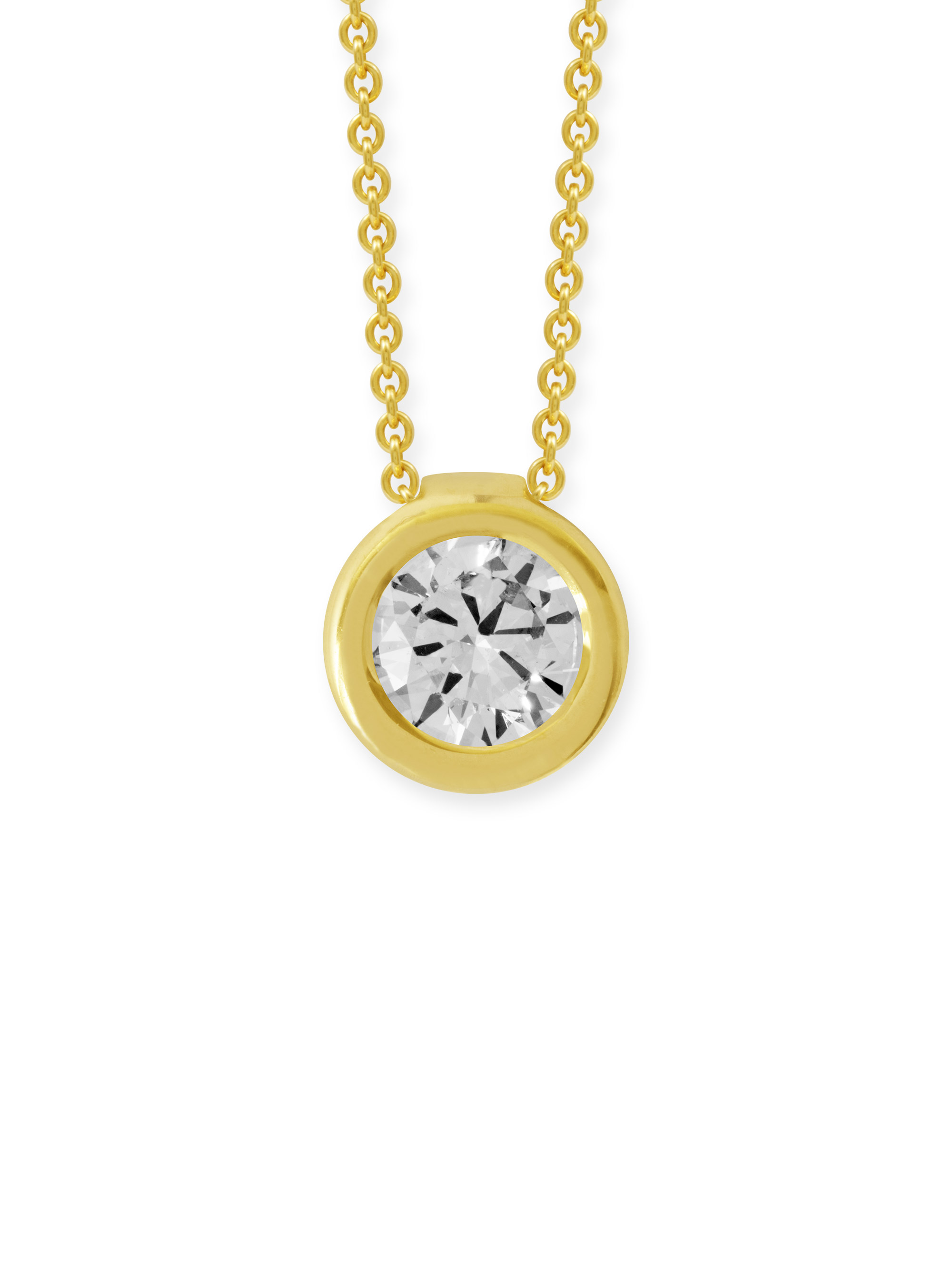 LESER Collier-750Gelbgold- Brillant-121825