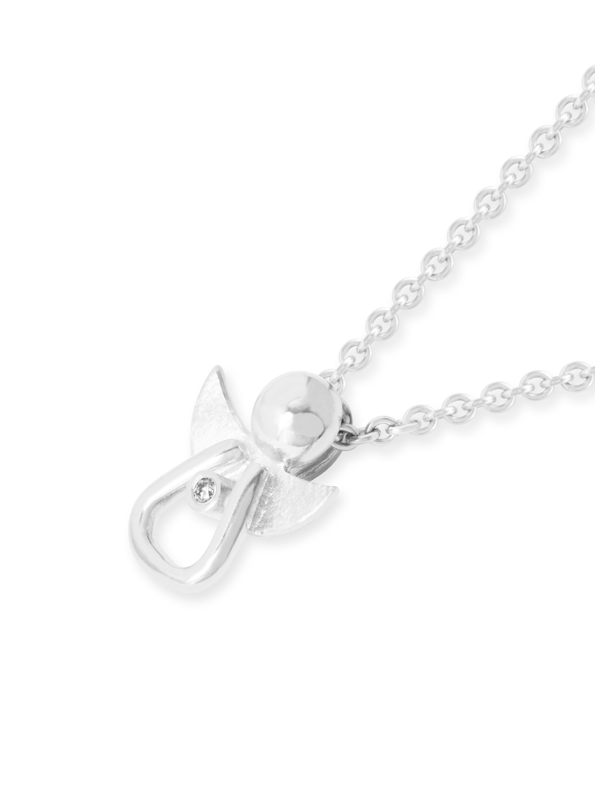 LESER Anhaenger-Engel 925 Silber Brillant