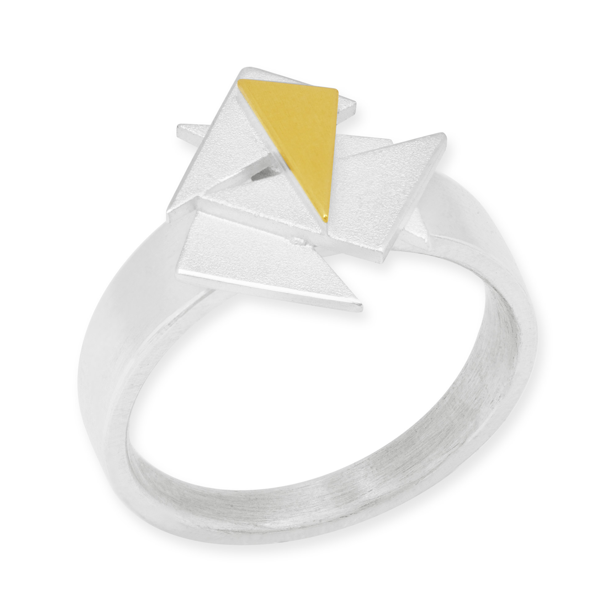 LESER Ring-925Silber-750GG LESER Ring-925Silber-750GG