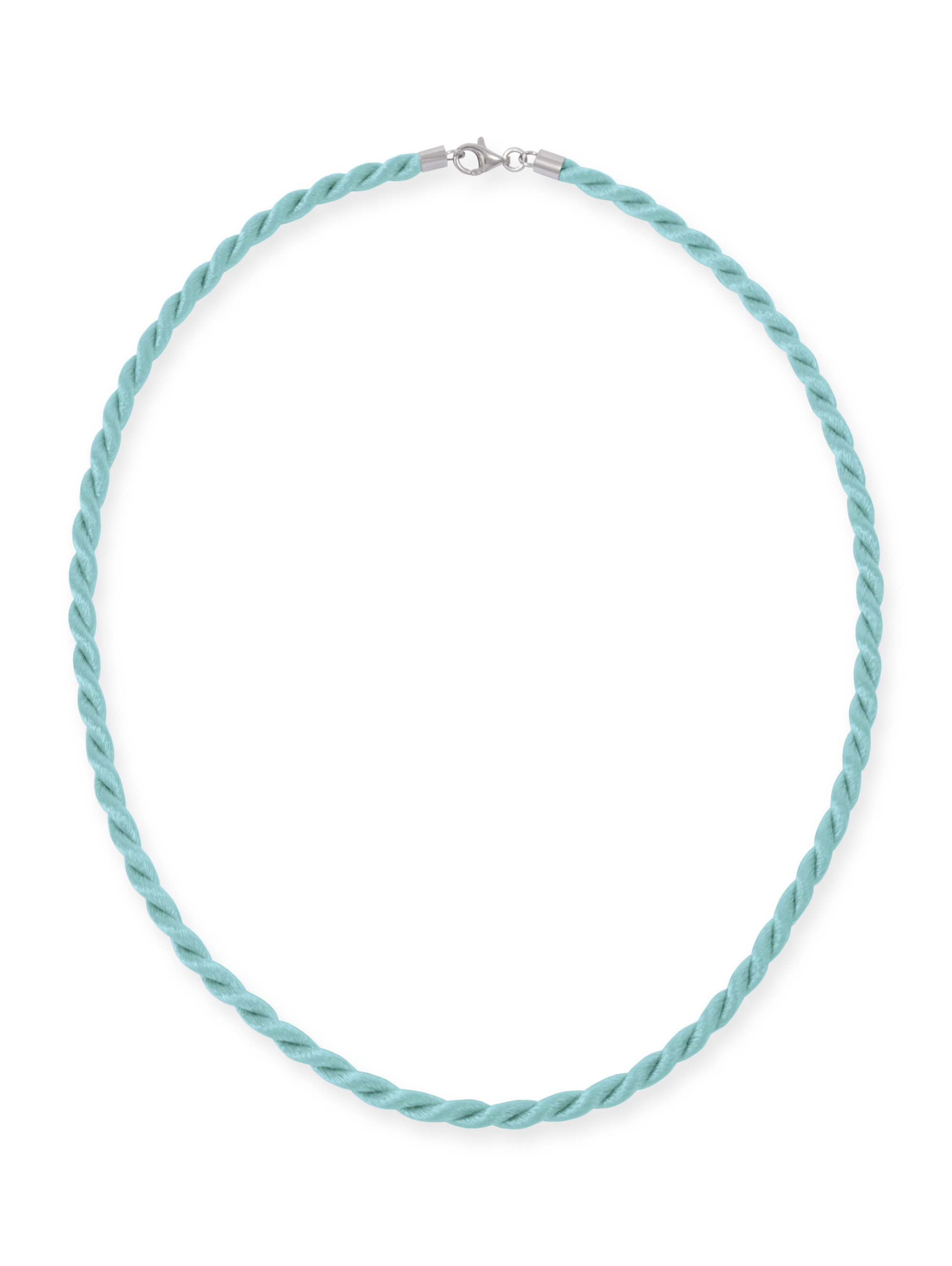 LESER Satinkordel-Kette-Tuerkis