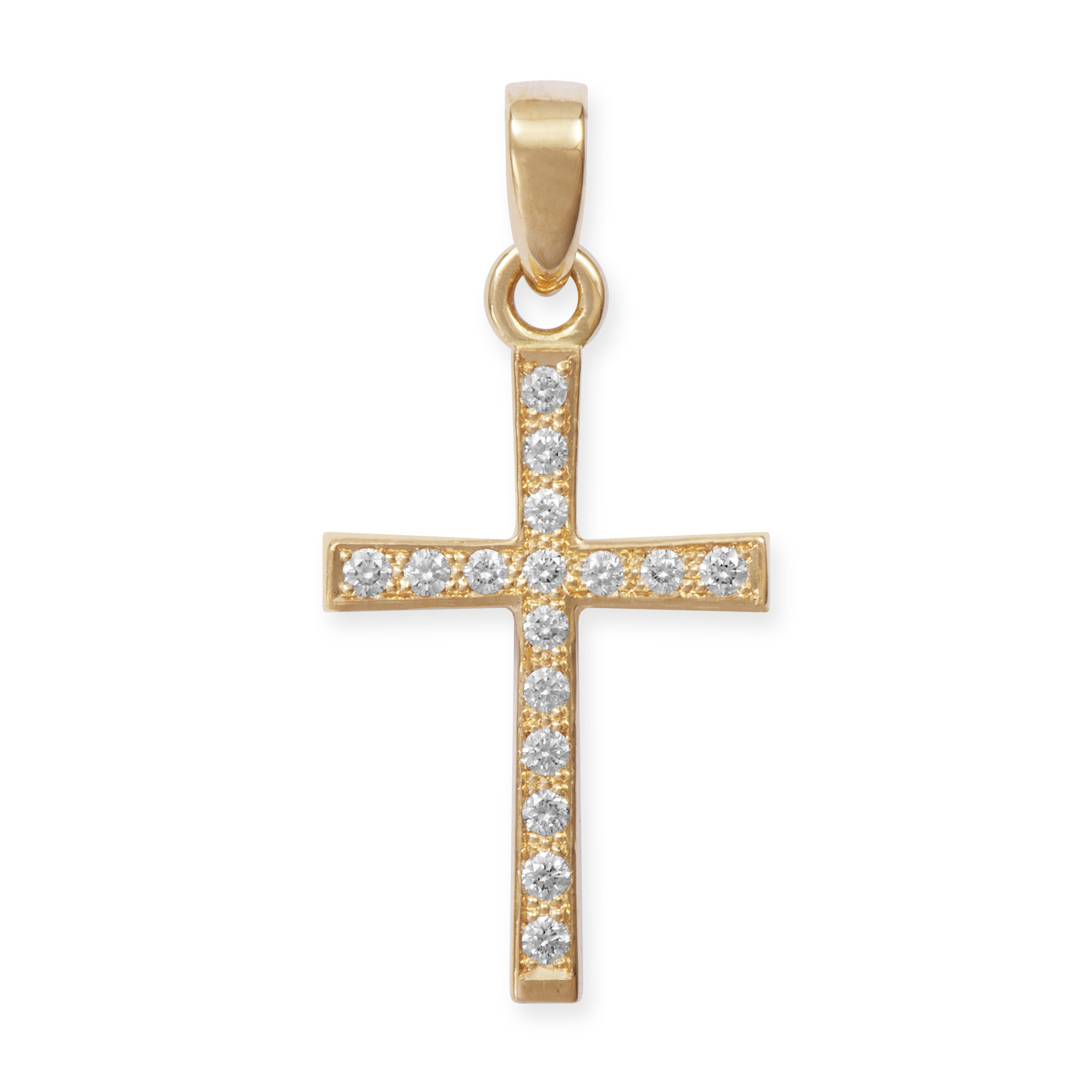 LESER Anhaenger- Kreuze 750 Rotgold Brillanten LESER Anhaenger- Kreuze 750 Rotgold Brillanten