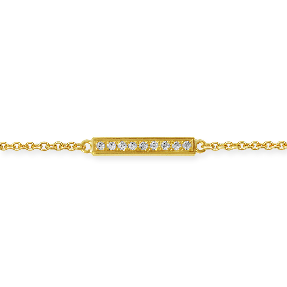 LESER Armband- 750 Gelbgold