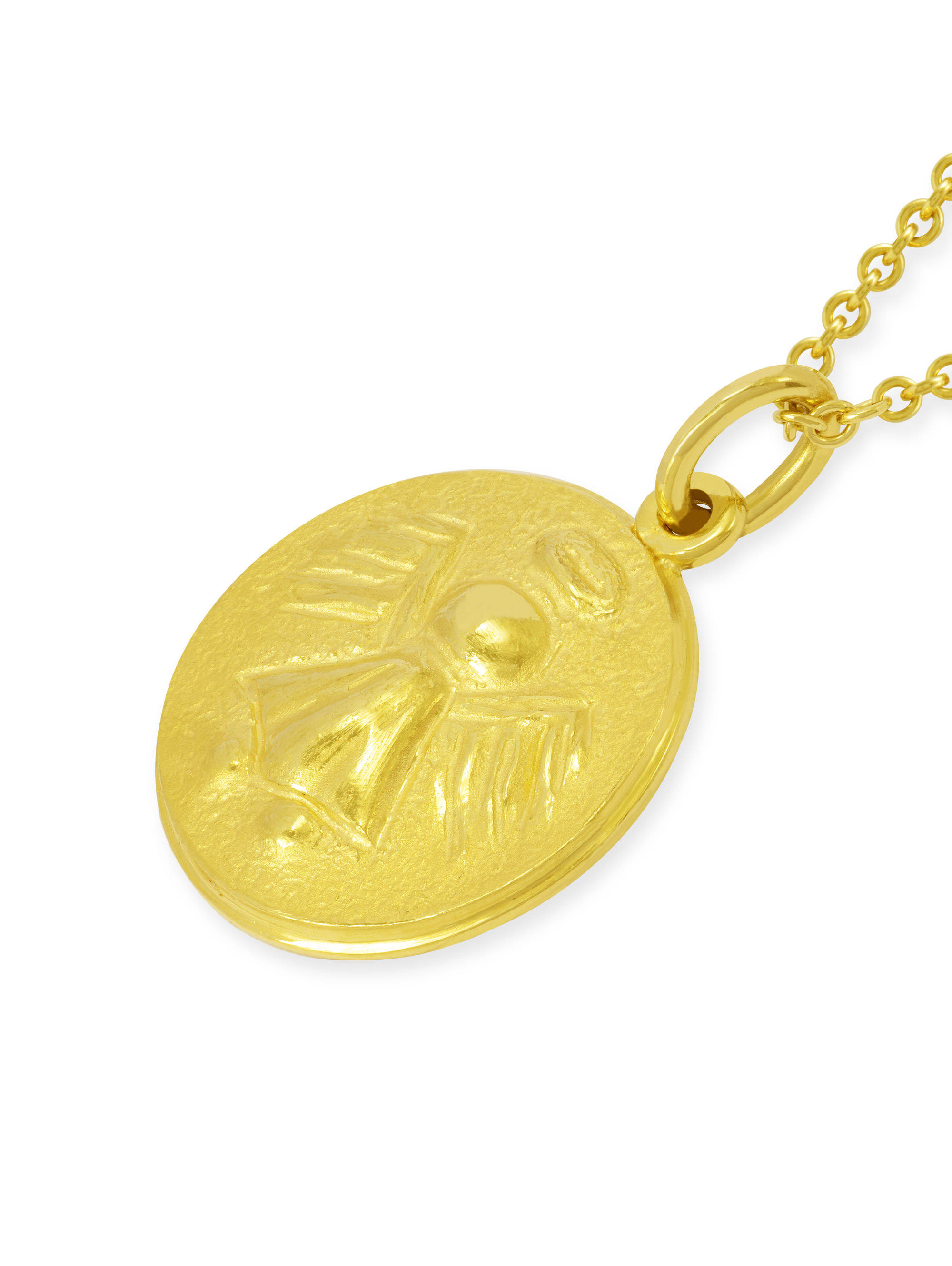 LESER Anhaenger- Safira 750 Gelbgold