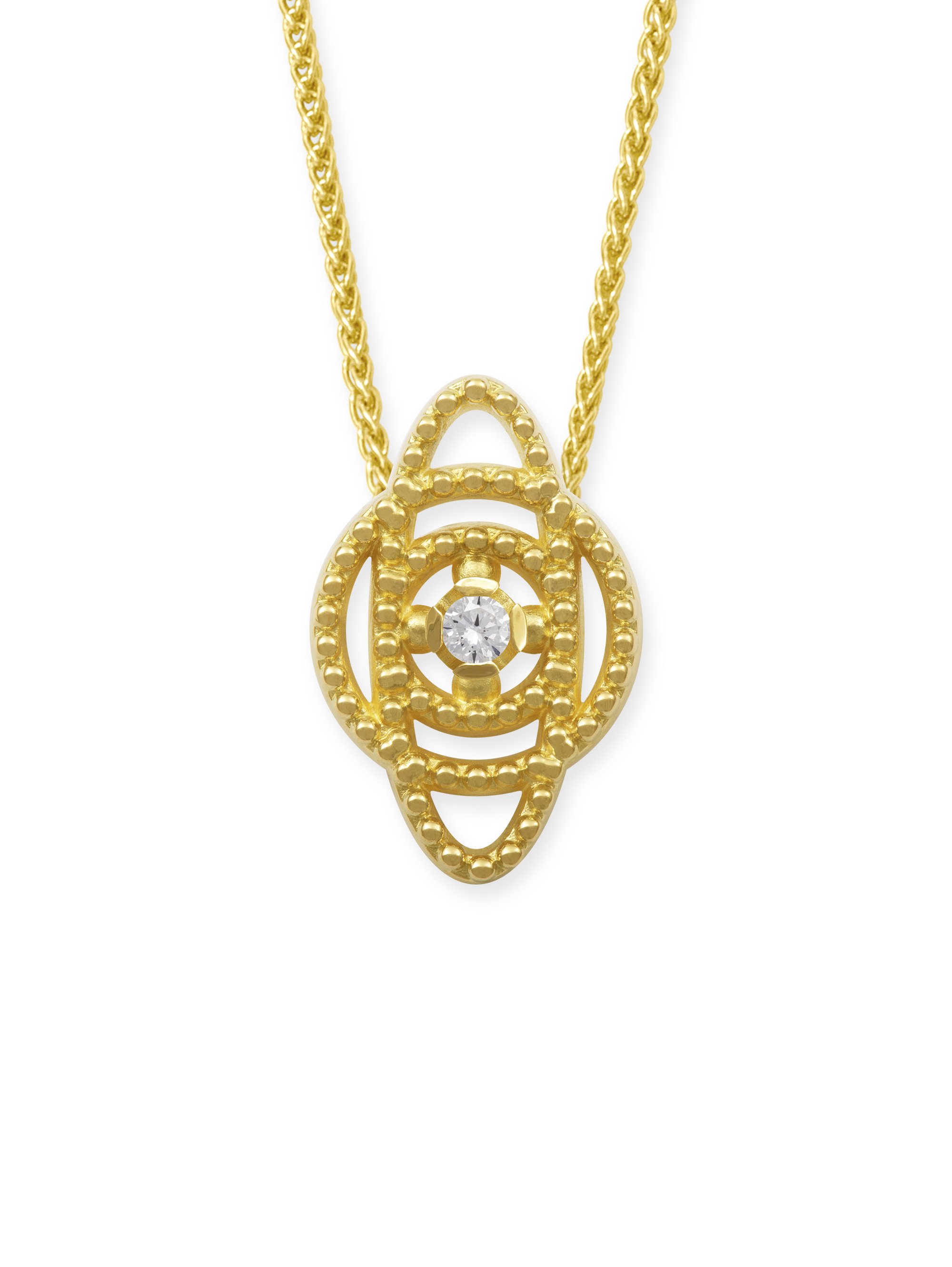 LESER Dirndlschmuck-Anhänger-750GG-Brillant LESER Dirndlschmuck-Anhänger-750GG-Brillant