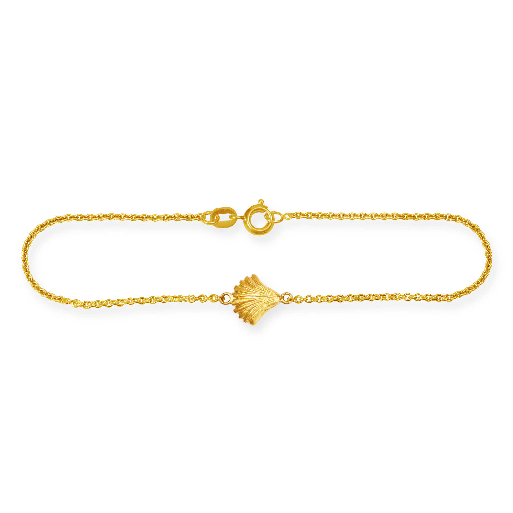LESER Sonne Mond Strand-Muschel-Armband-750 Gelbgold LESER Sonne Mond Strand-Muschel-Armband-750 Gelbgold