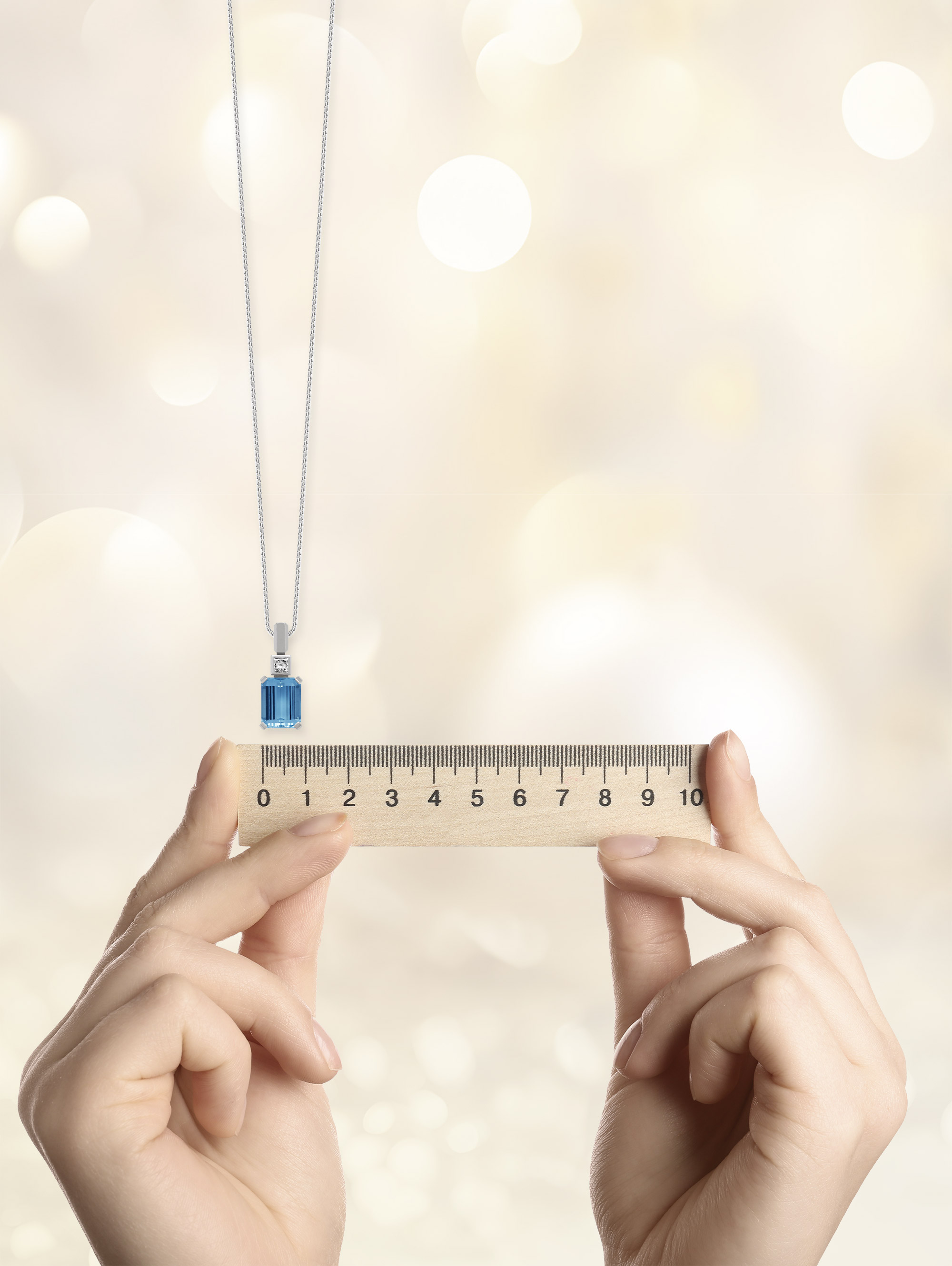 Schmuck mit Lineal -121281