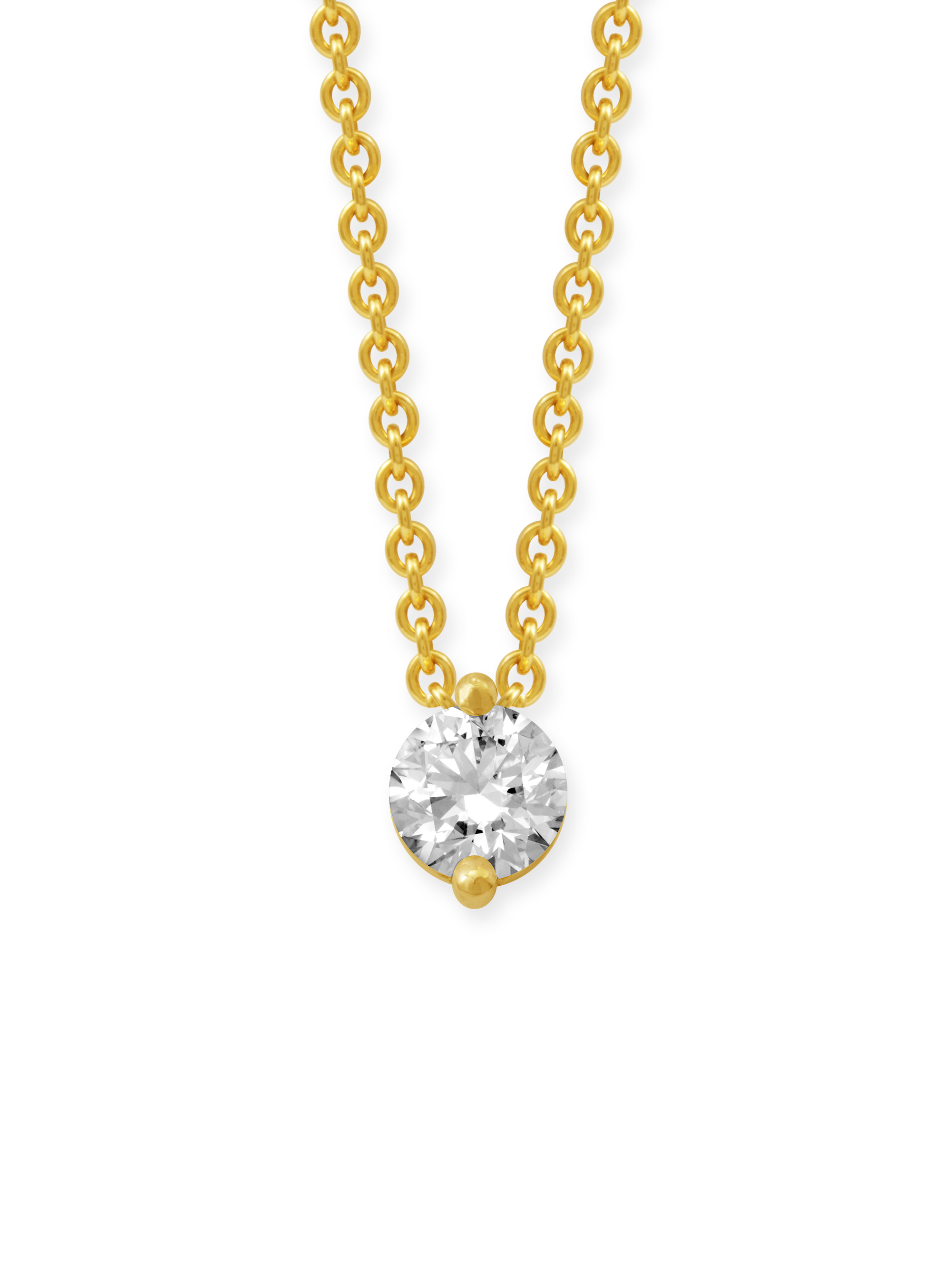 LESER-Collier-Ein-Hauch-von-Nichts-750GG-0,30ct LESER-Collier-Ein-Hauch-von-Nichts-750GG-0,30ct