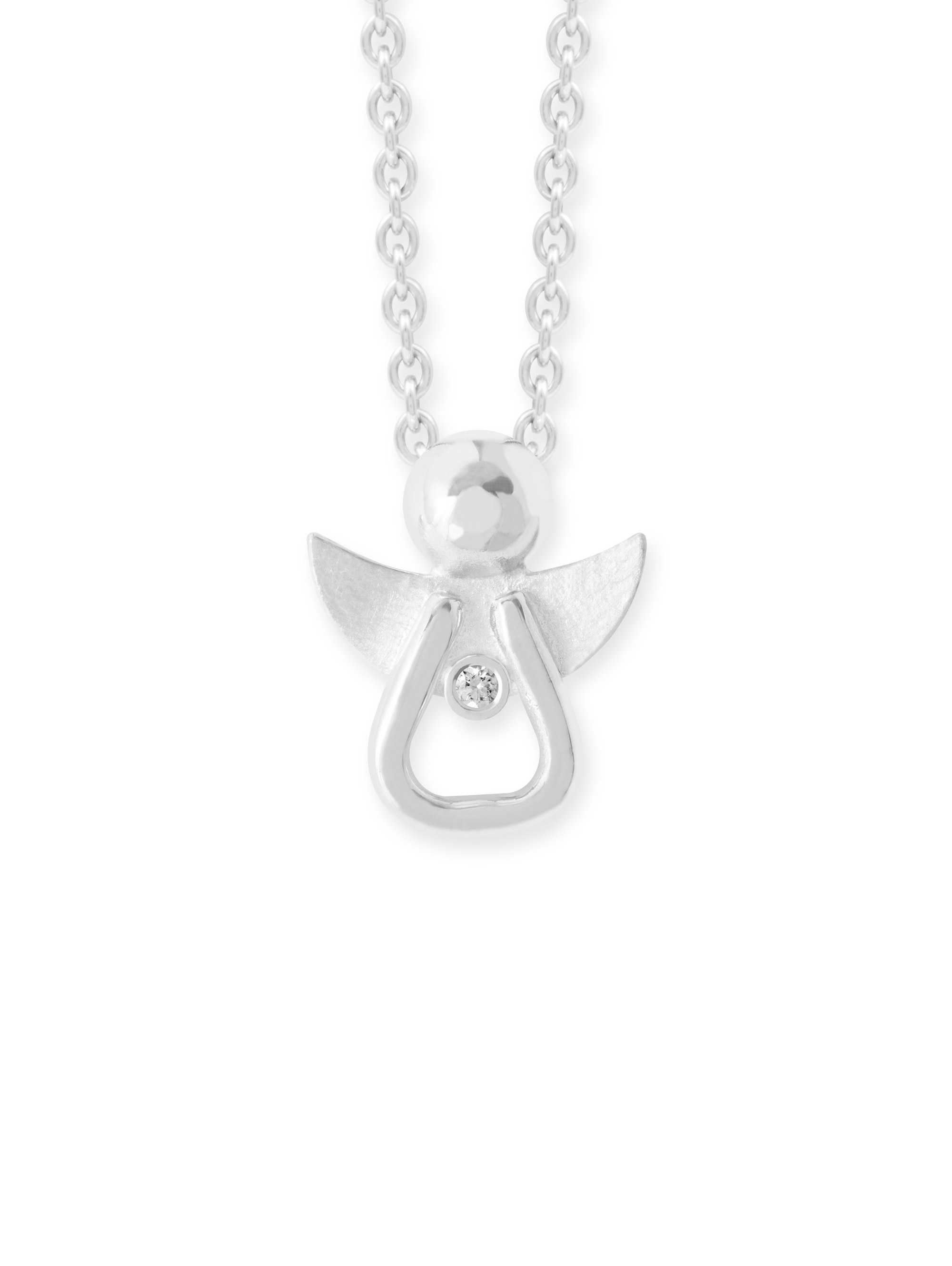 LESER Anhaenger-Engel 925 Silber Brillant