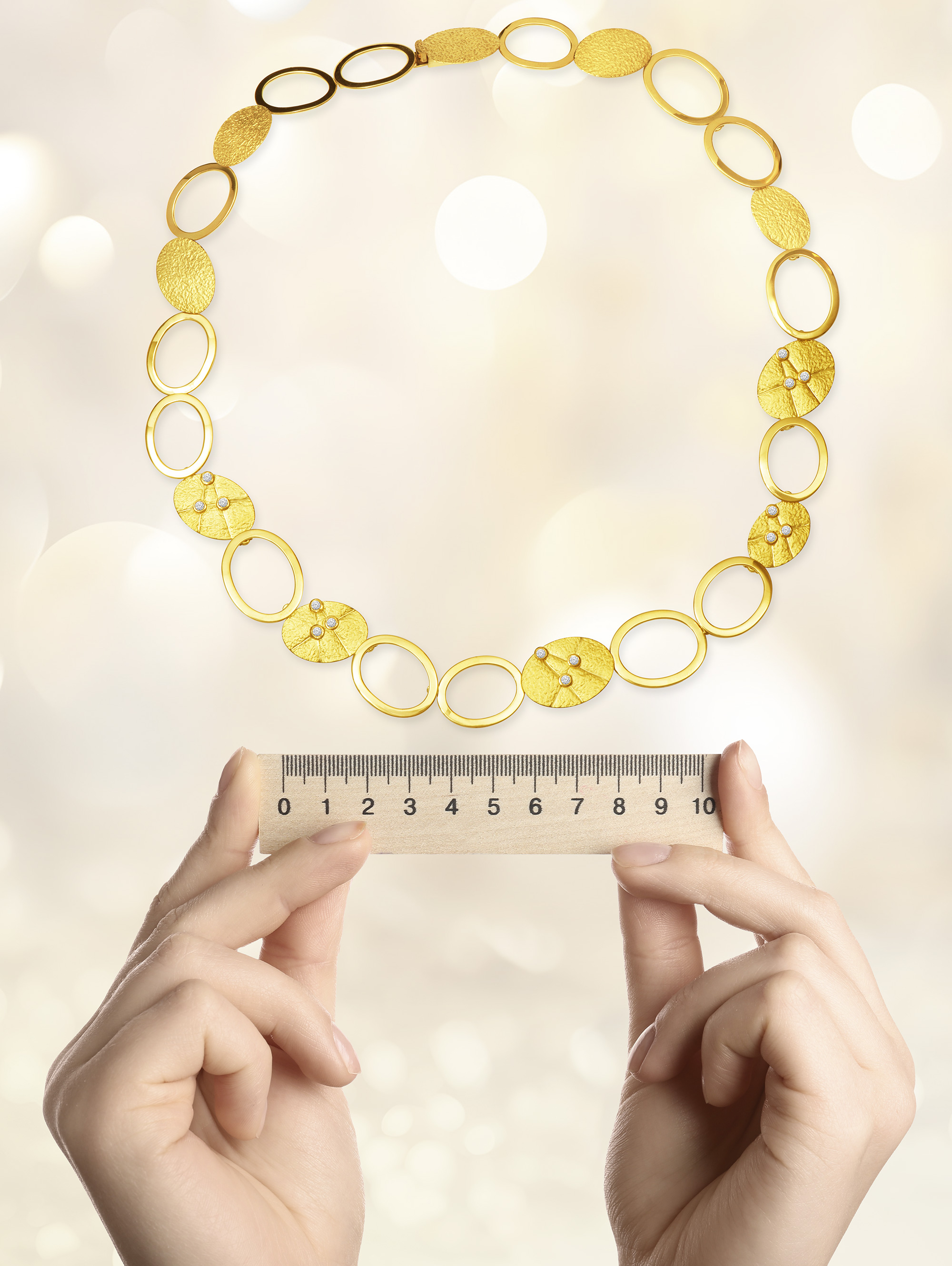 Schmuck mit Lineal - 118298