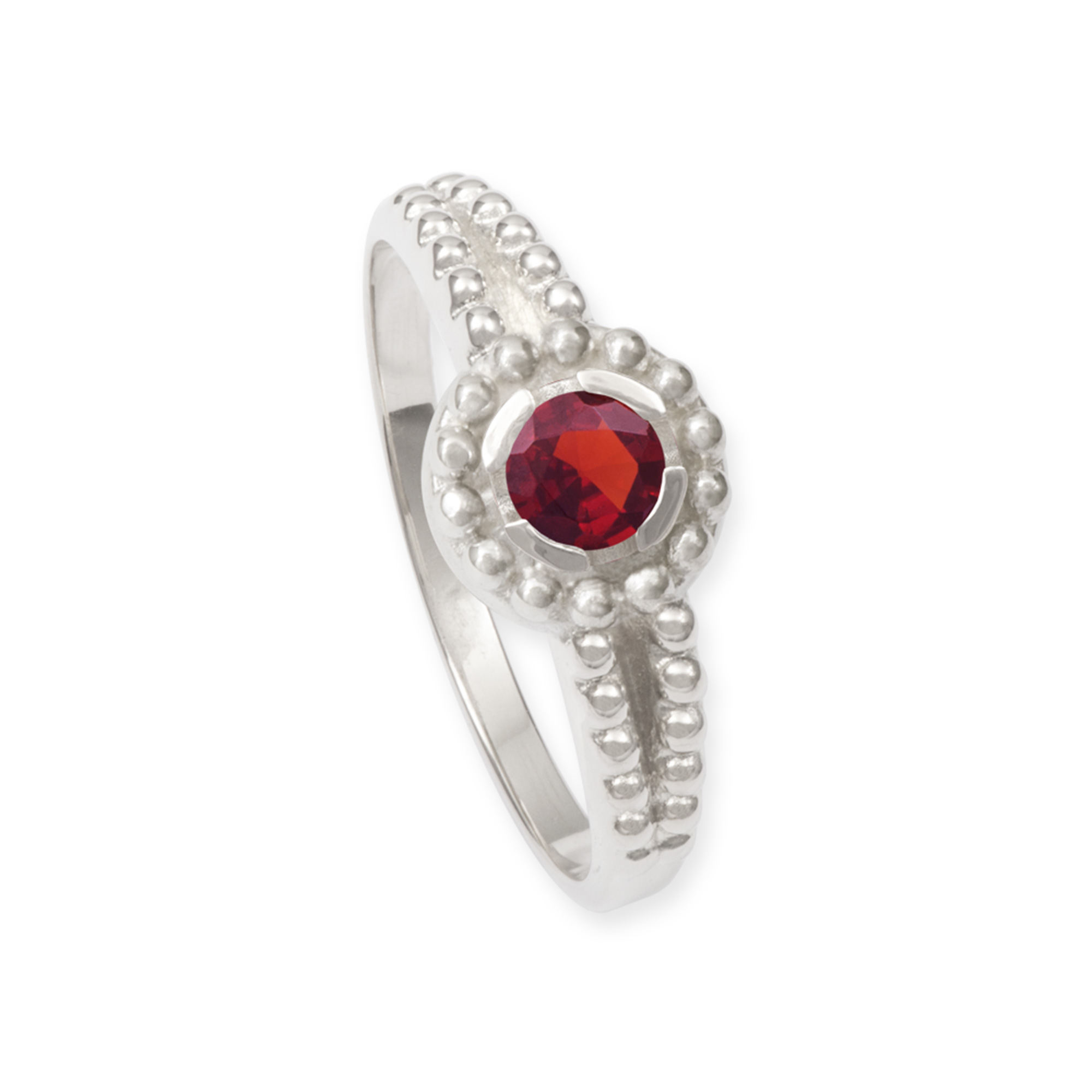 LESER Dirndlschmuck-Ring-925Silber-Granat LESER Dirndlschmuck-Ring-925Silber-Granat