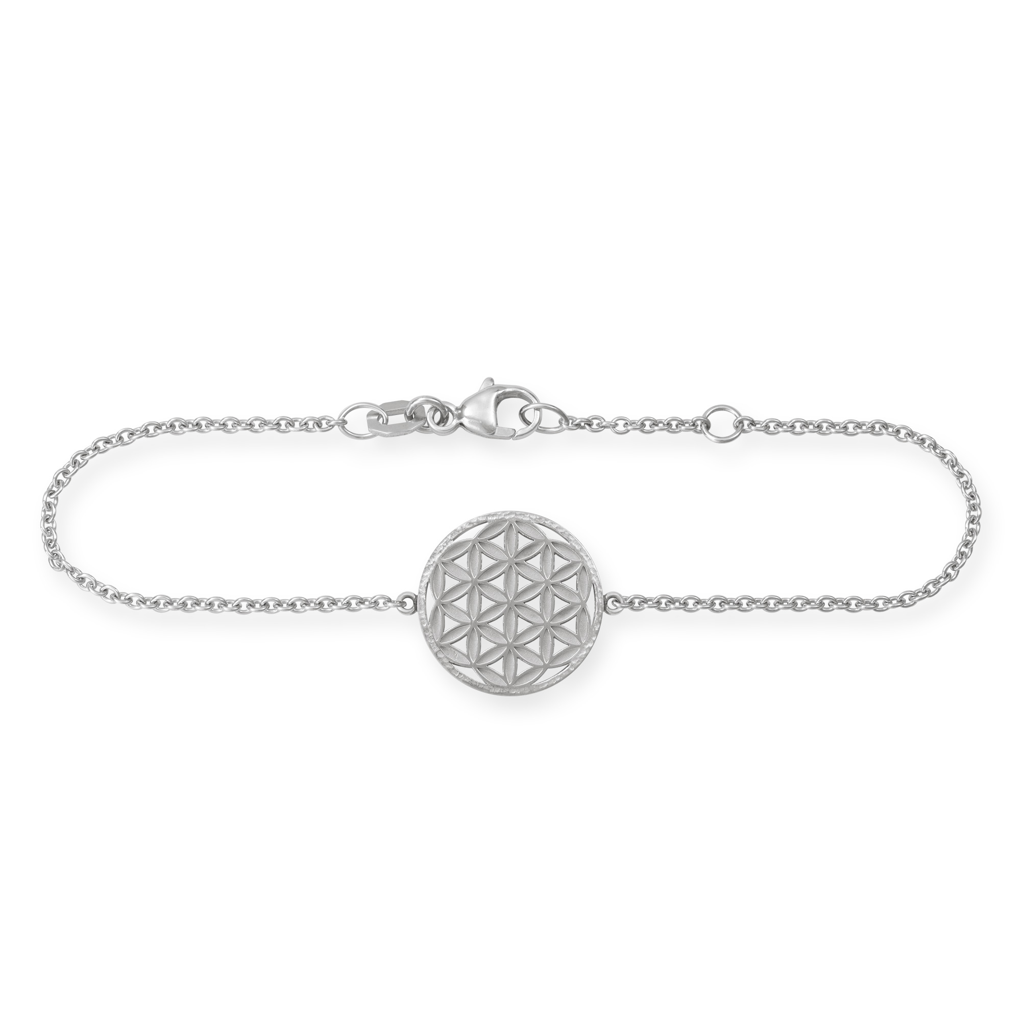 LESER Armband- Blume des Lebens 750 Weissgold LESER Armband- Blume des Lebens 750 Weissgold