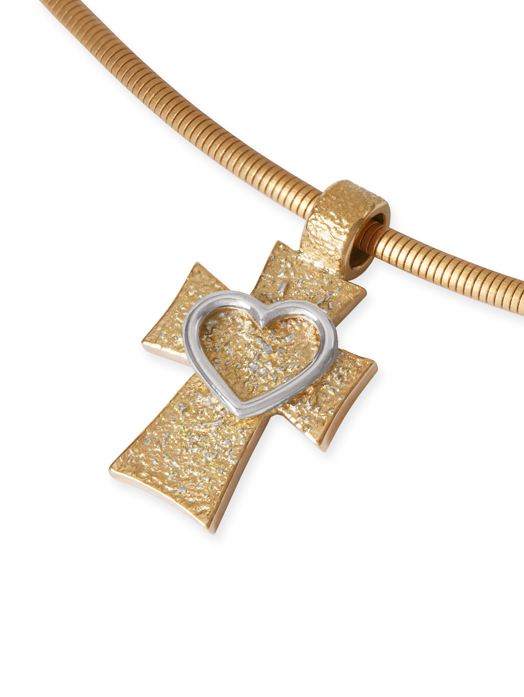LESER Anhaenger- Kreuze Herz 750 Rotgold-115343-2 LESER Anhaenger- Kreuze Herz 750 Rotgold