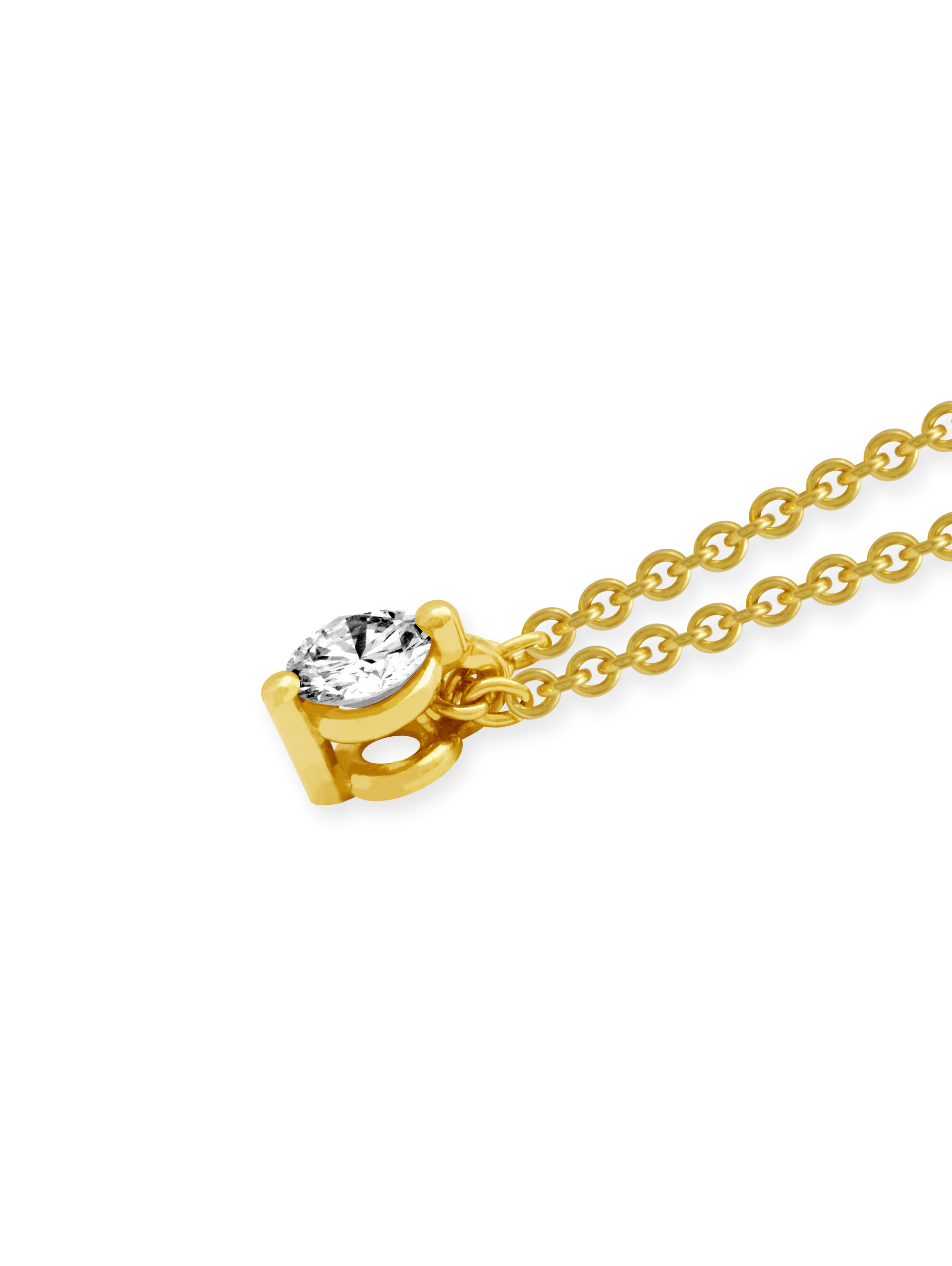 LESER-Collier-Ein-Hauch-von-Nichts-750GG-0,15ct LESER-Collier-Ein-Hauch-von-Nichts-750GG-0,15ct
