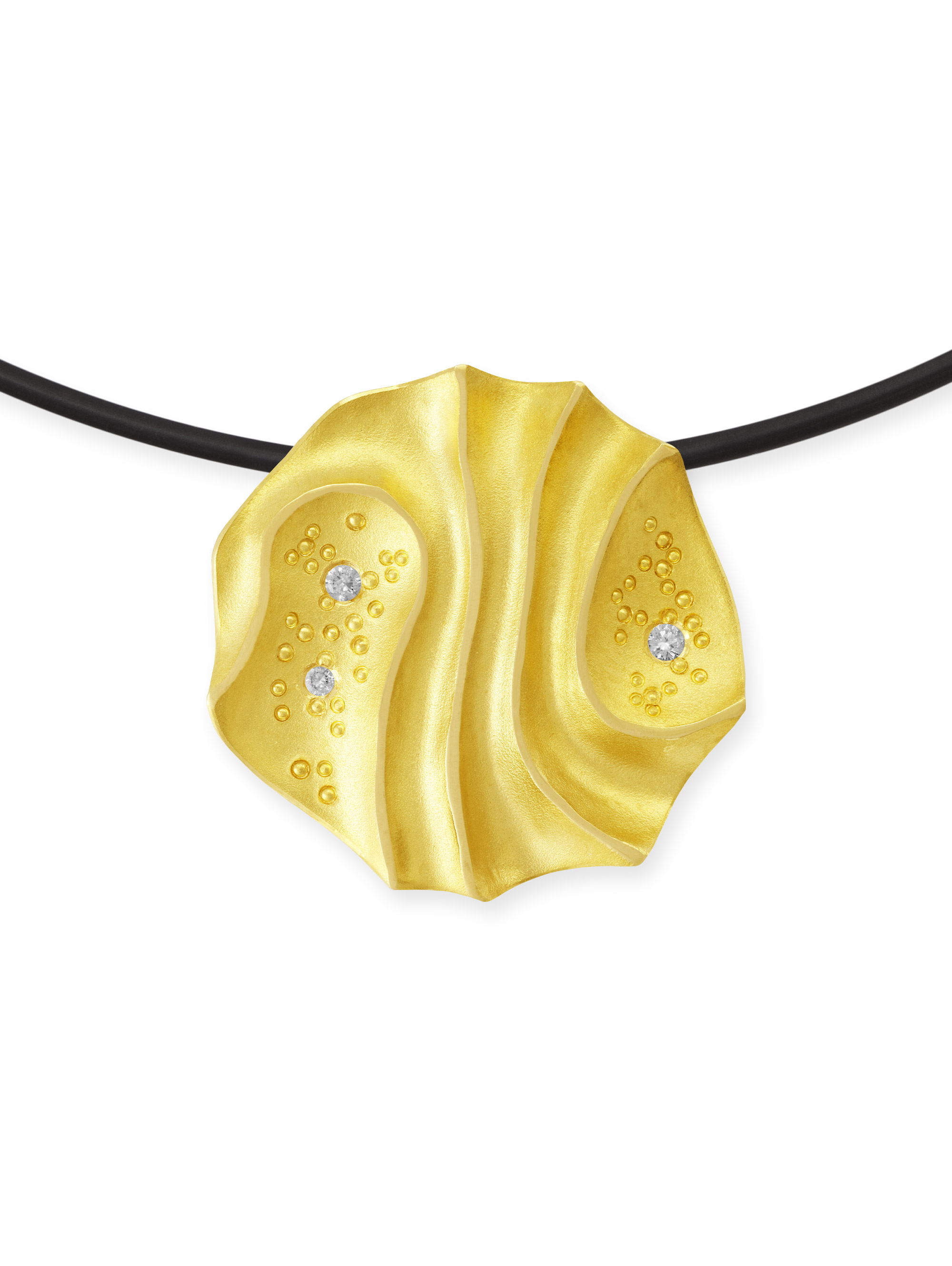 LESER Duene-Anhaenger Mittel-750GG-Brillanten-101761 LESER Duene-Anhaenger Mittel-750GG-Brillanten-101761