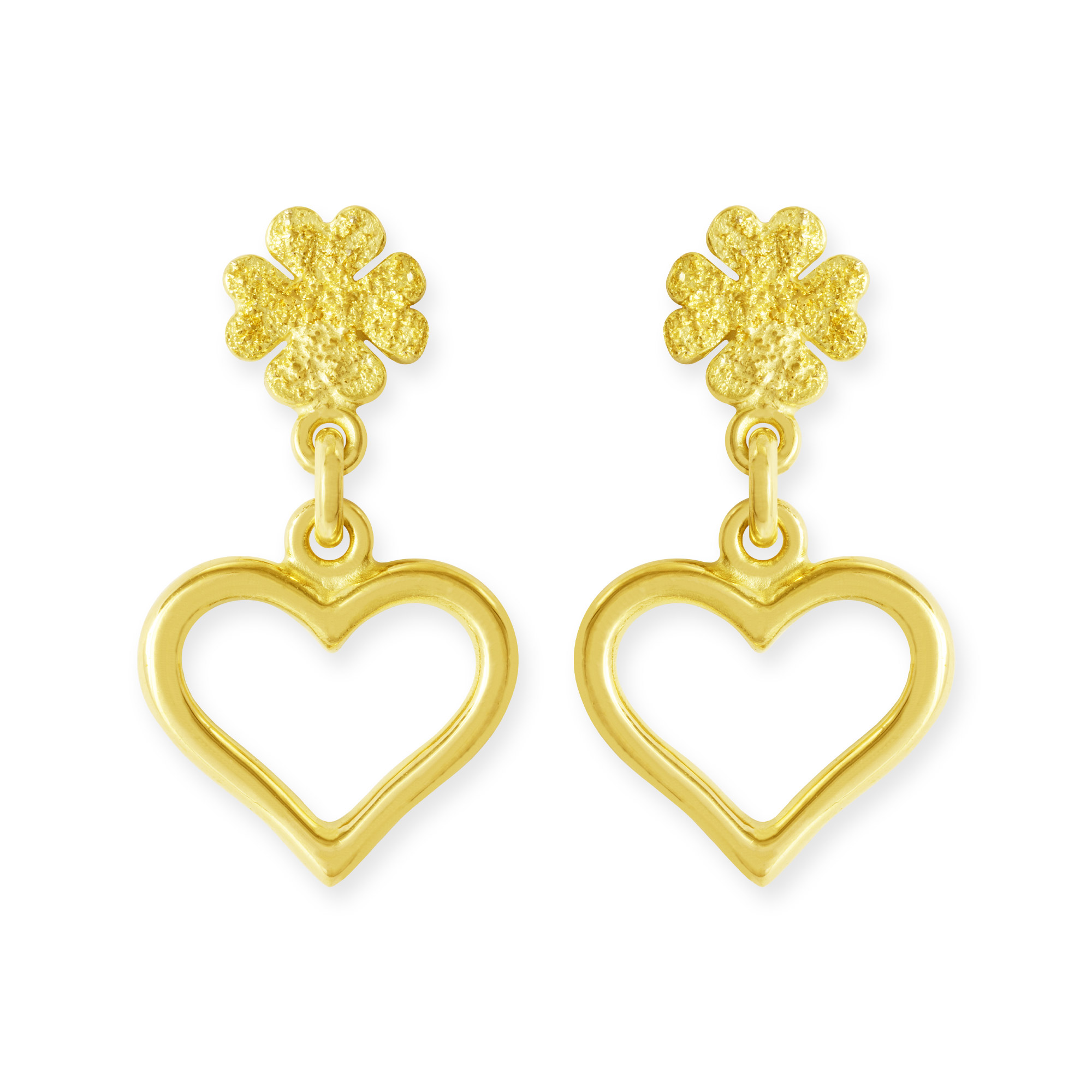 LESER Herz-Anhänger-Gelbgold-122920