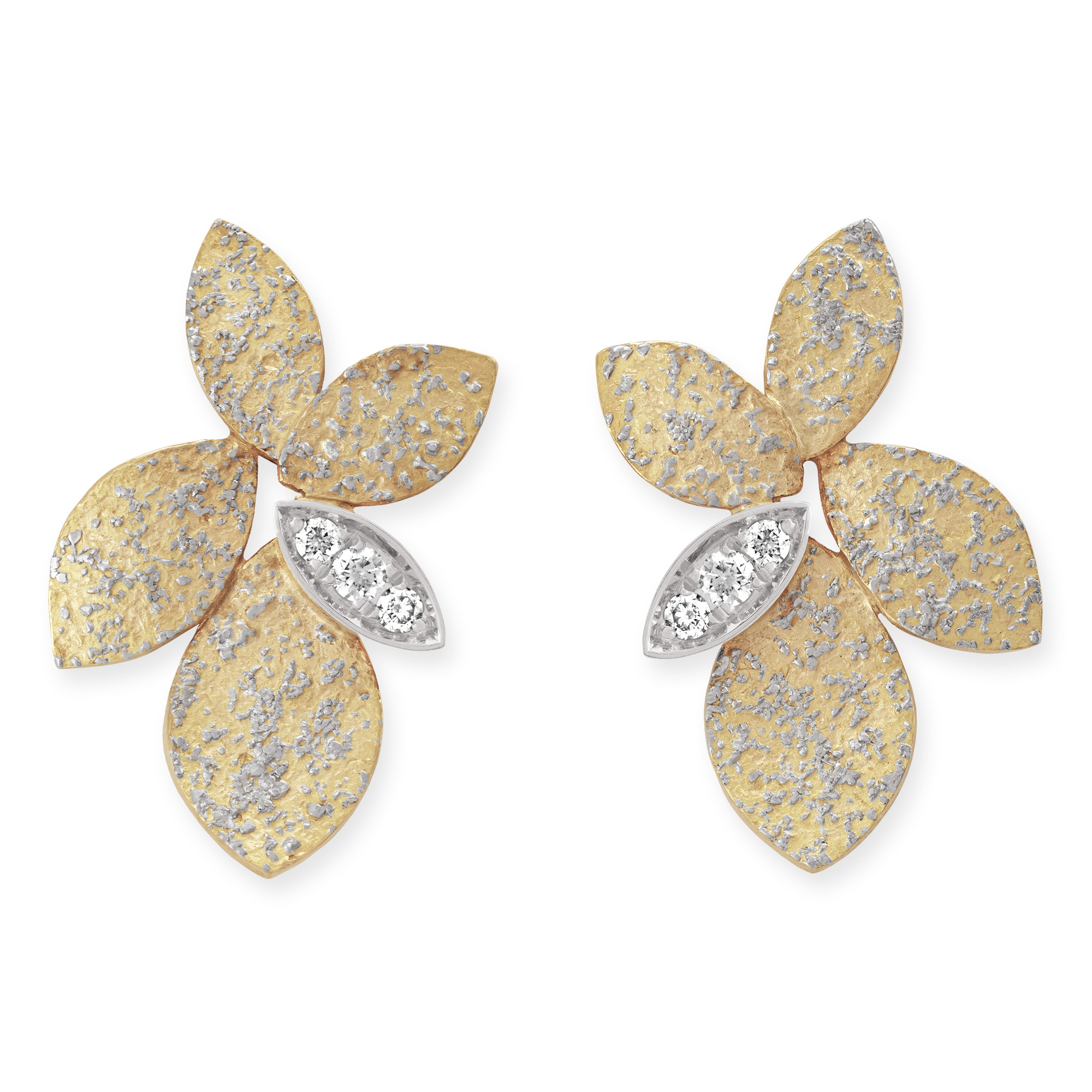 Sparkle-Ohrstecker-Rosegold-Weißgold-Brillanten-122125