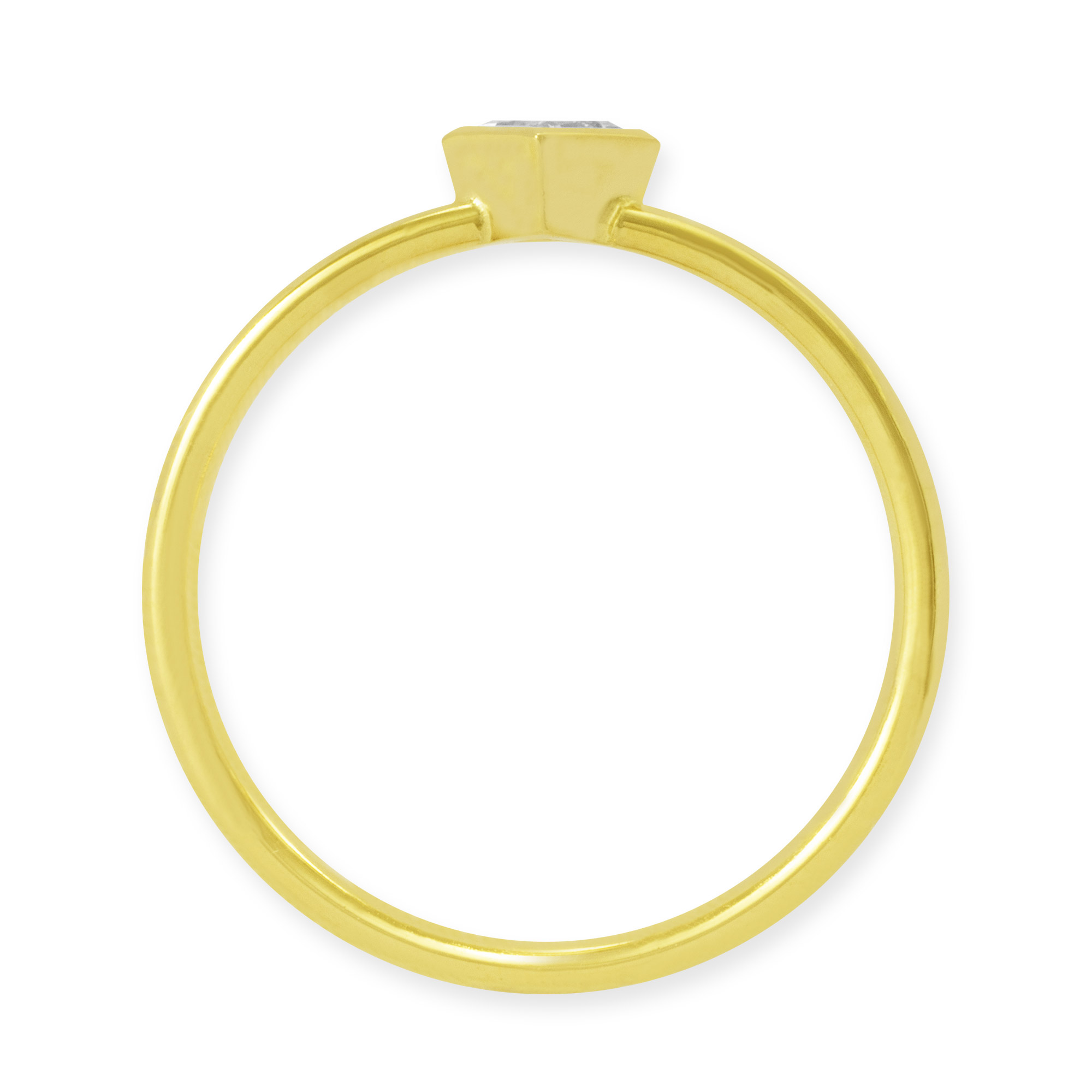 Ring mit Labordiamant