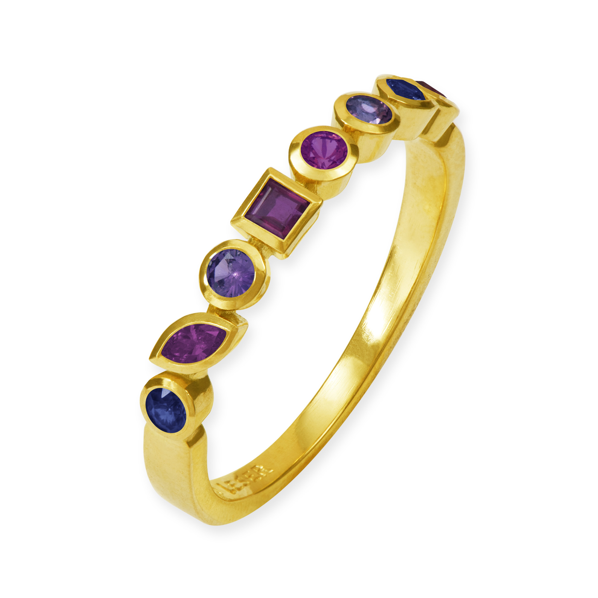 LESER Ring-Saphir Rubin 750 Gelbgold-750GG-116475 LESER Ring-Saphir Rubin 750 Gelbgold