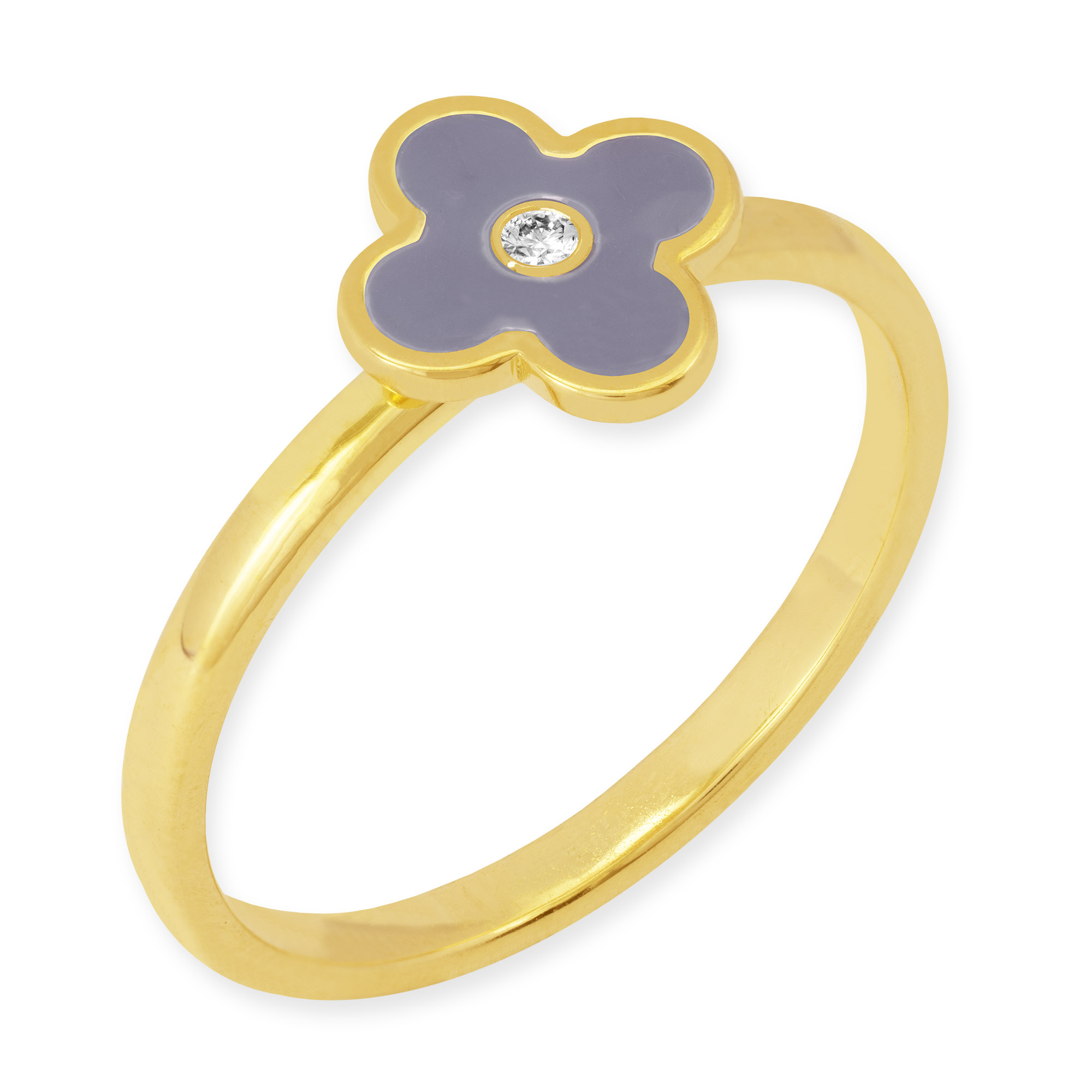 Ring mit tauper Blume Ring mit tauper Blume