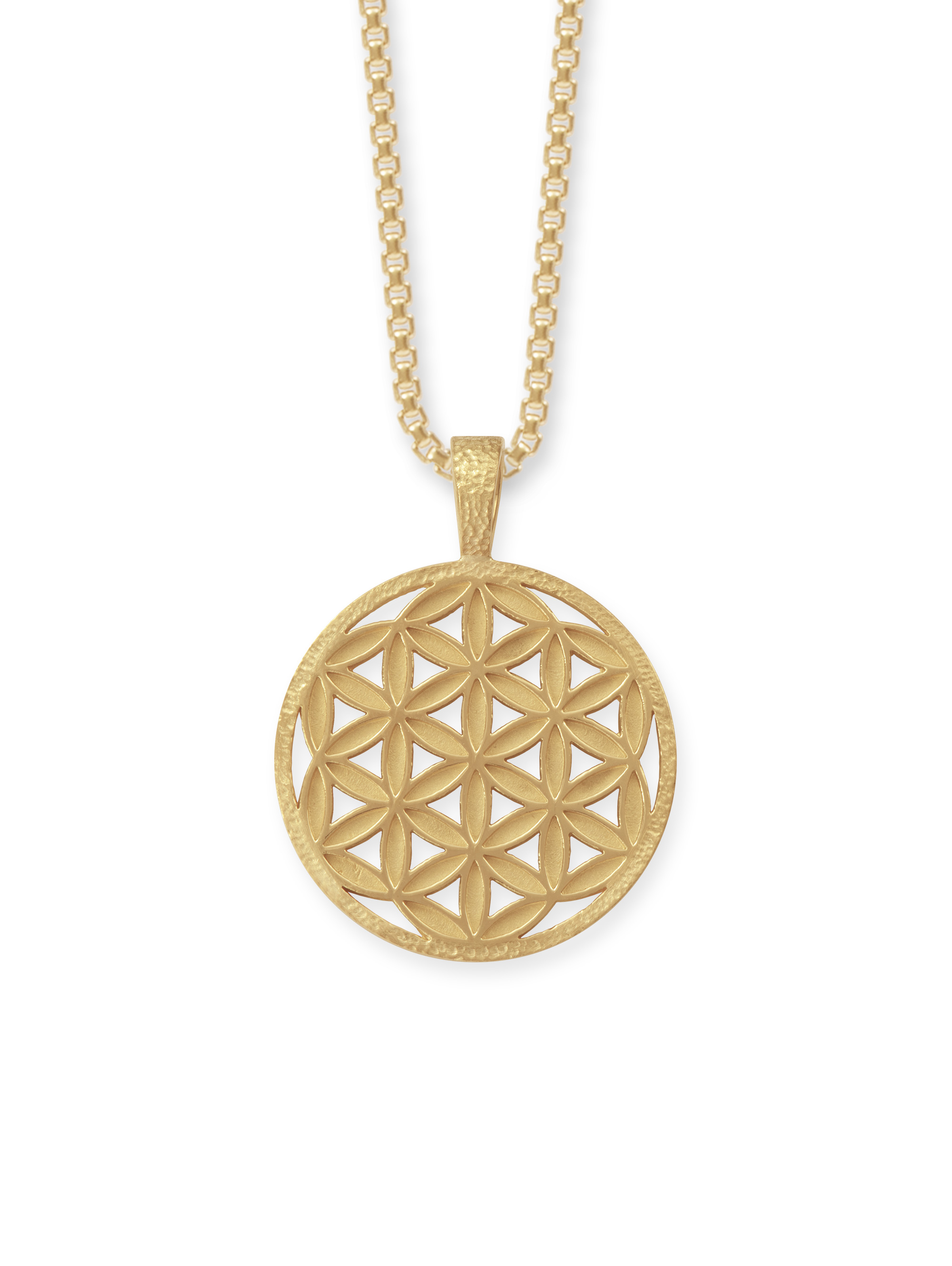 LESER Anhaenger- Blume des Lebens 750 Rotgold LESER Anhaenger- Blume des Lebens 750 Rotgold
