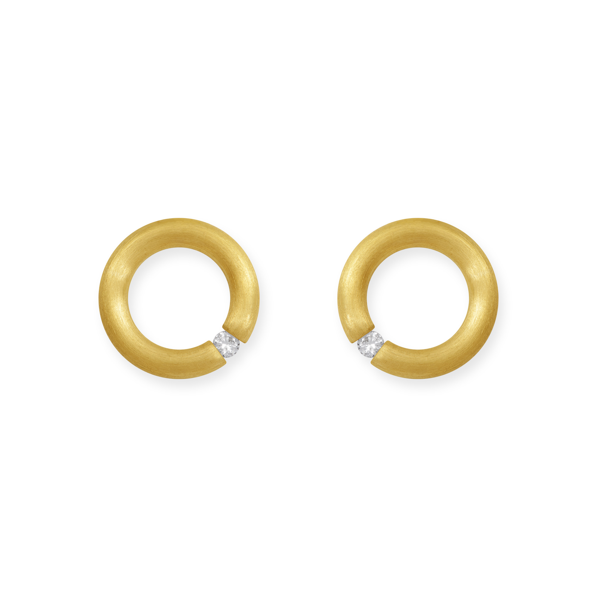 LESER Ohrstecker- Puristischer 750 Gelbgold-113851 LESER Ohrstecker- Puristischer 750 Gelbgold