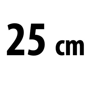 25 cm