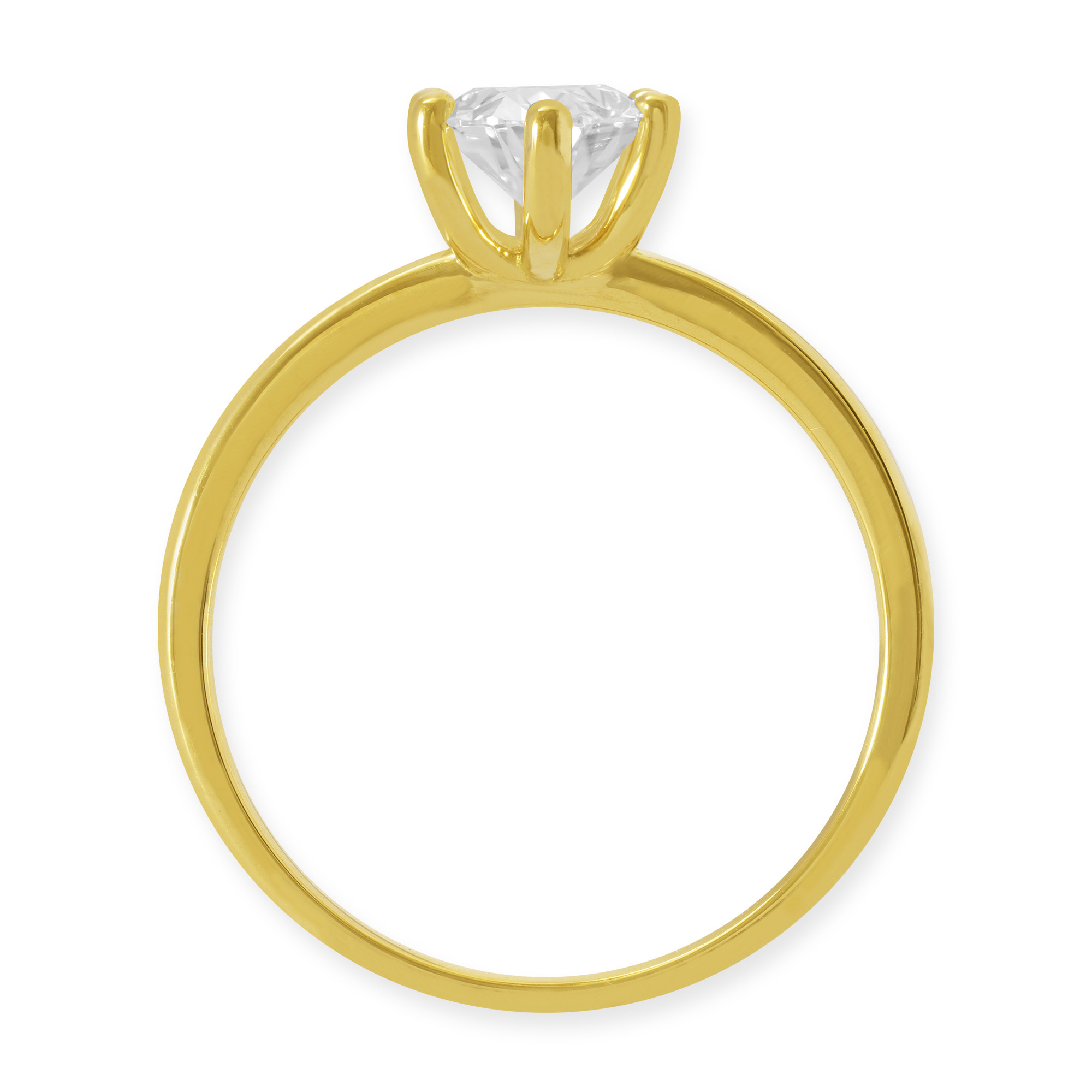 LESER Ring-Verlobungsring 750Gelbgold-123990