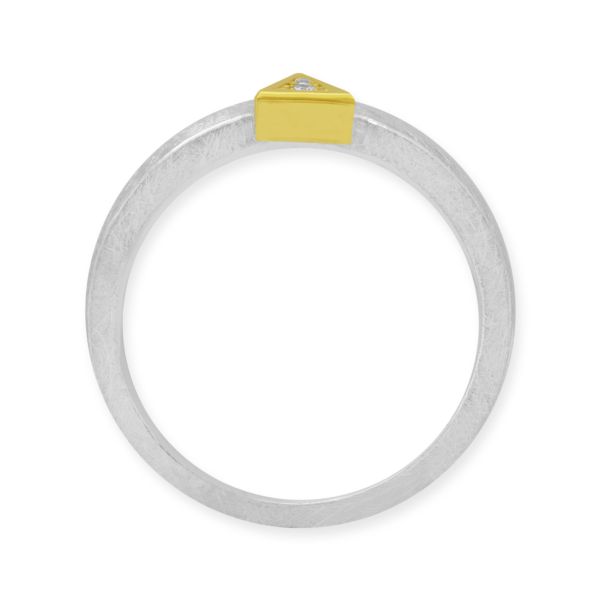 LESER Ring-925Silber-750Gelbgold-117794
